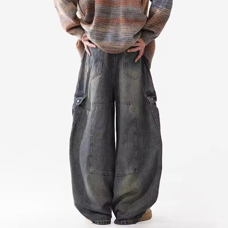 Jean Fujiwara x Kazue Wide Leg Baggy Jeans Size US 35 - 2 Thumbnail