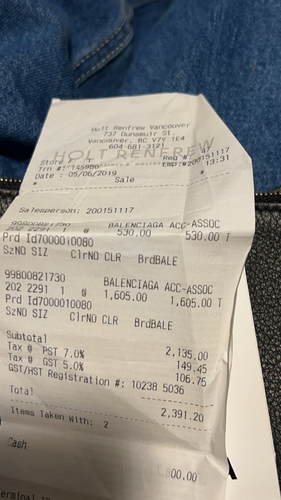 Balenciaga Balenciaga Money pouch Size ONE SIZE - 5 Thumbnail