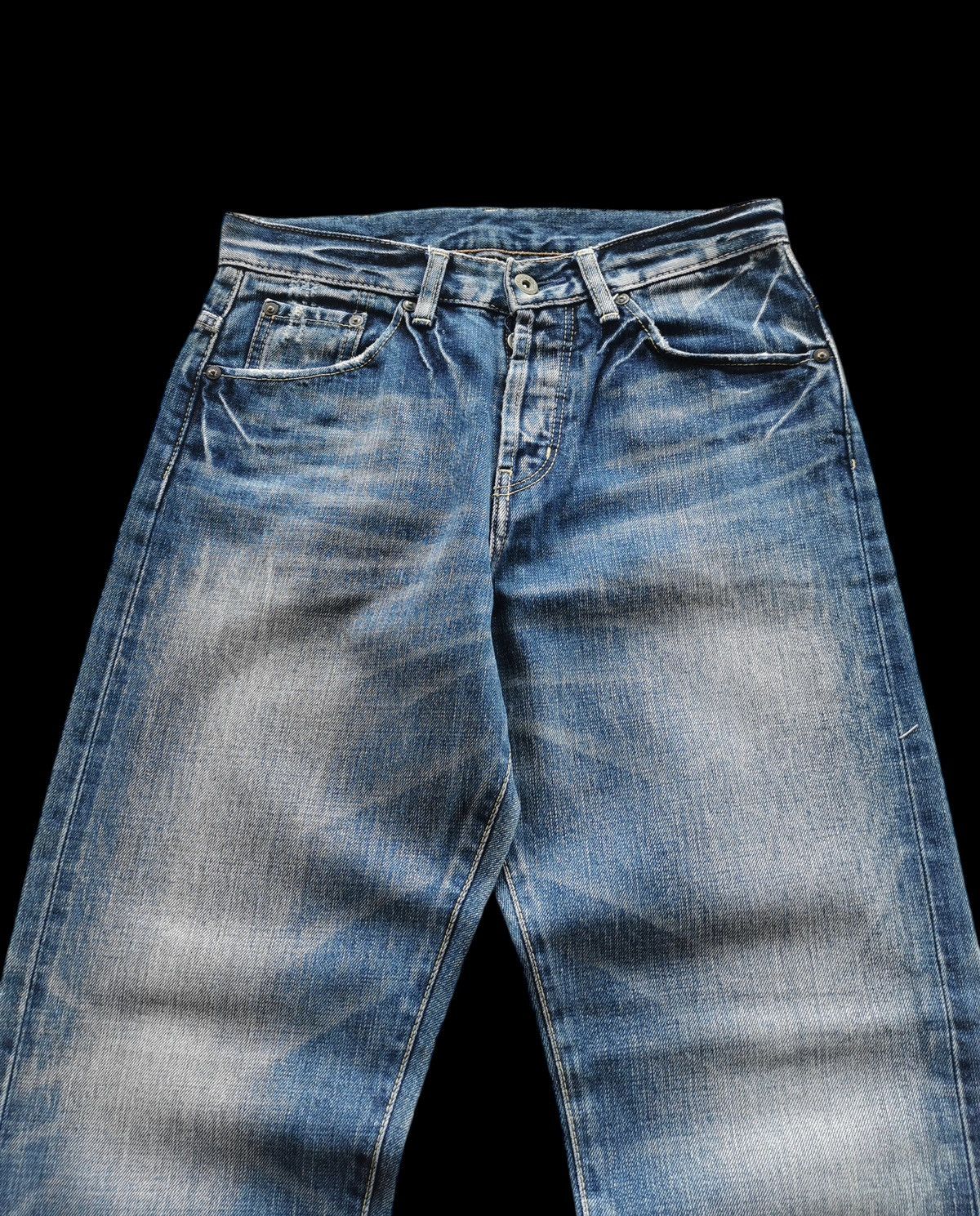 Japanese Brand Journal Standard Selvedge Jeans Size US 29 - 4 Thumbnail