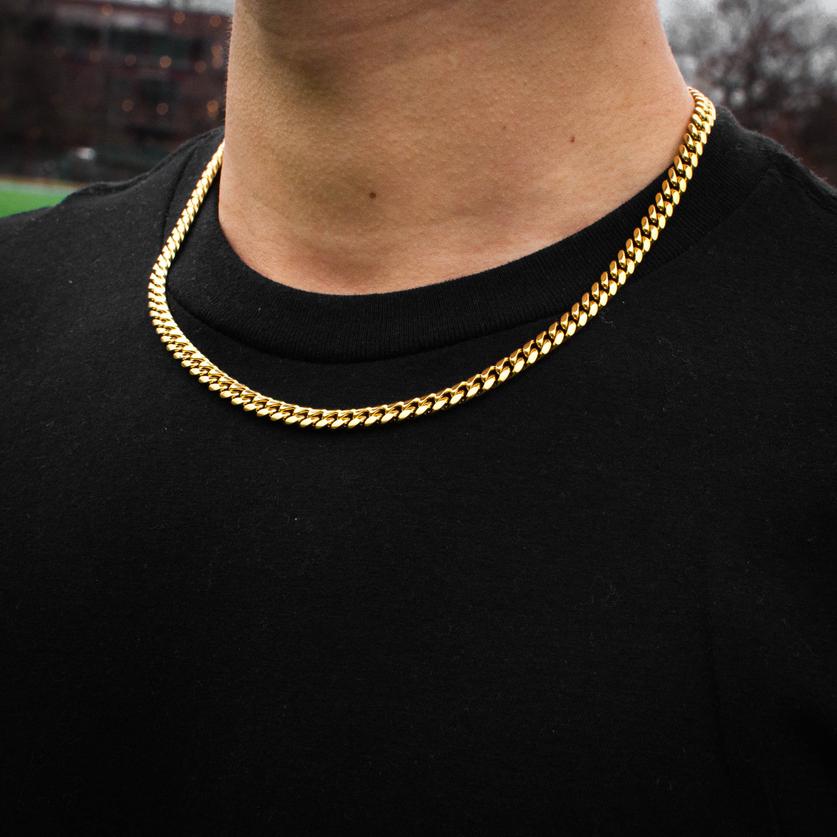 Other 18k Yellow Gold Miami Cuban Link Chain (6mm) Size ONE SIZE - 2 Thumbnail