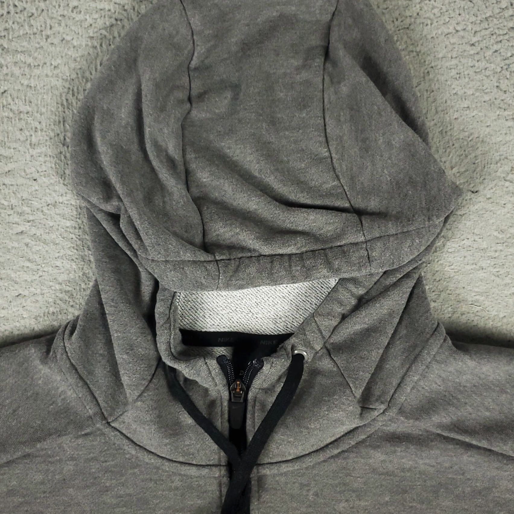 Nike VINTAGE Nike Full Zip Hoodie Men 2XL Gray Cotton Sweatshirt Sports Modern Size US XXL / EU 58 / 5 - 2 Thumbnail