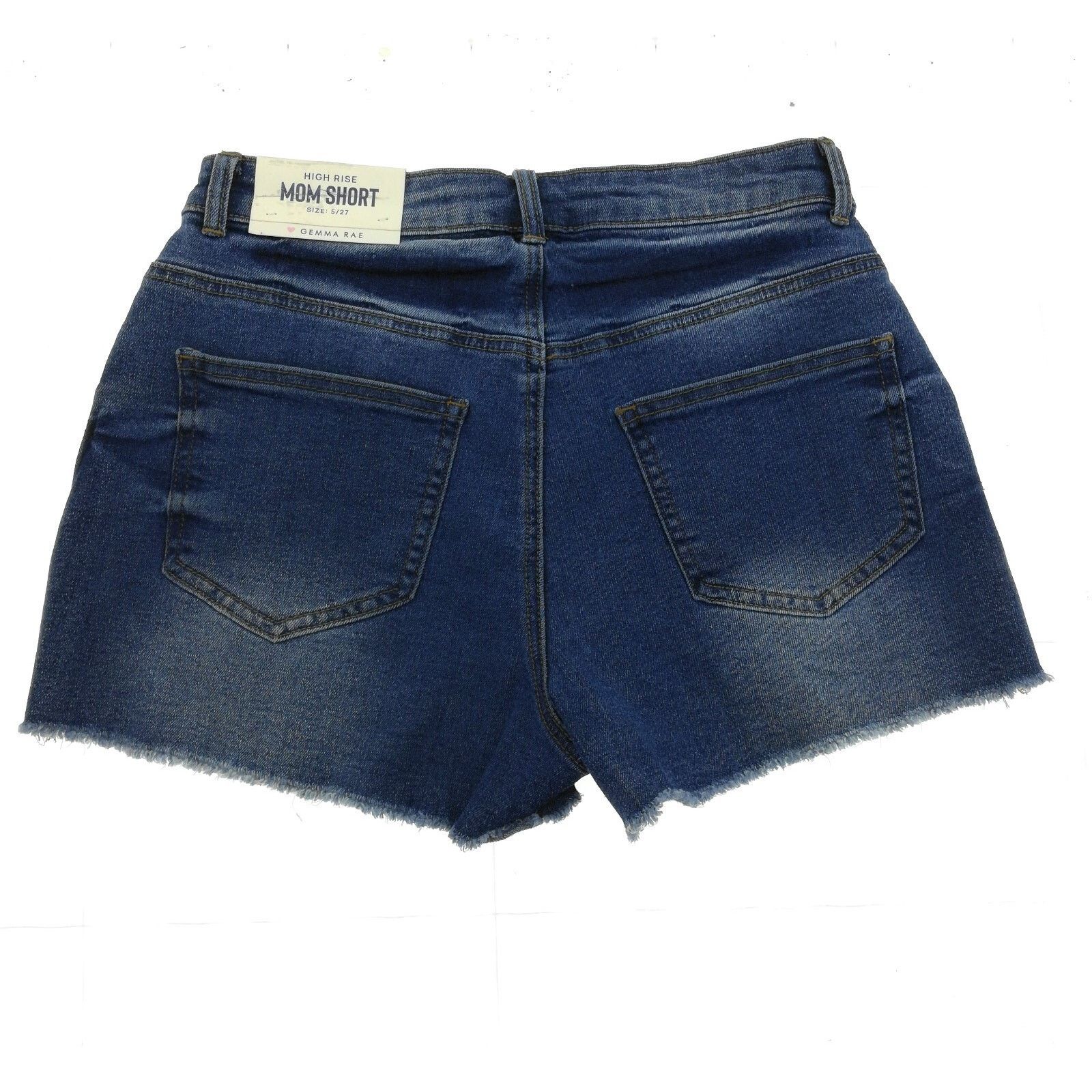 Other Gemma Rae High Rise Mom Frayed Hem Jean Shorts Size 5/27 Size 27" / US 4 / IT 40 - 5 Thumbnail