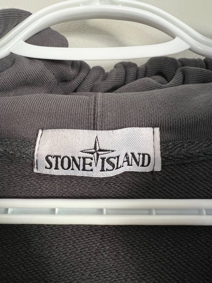 Stone Island Stone Island Full Zip charcoal grey Hoodie Size US L / EU 52-54 / 3 - 4 Thumbnail