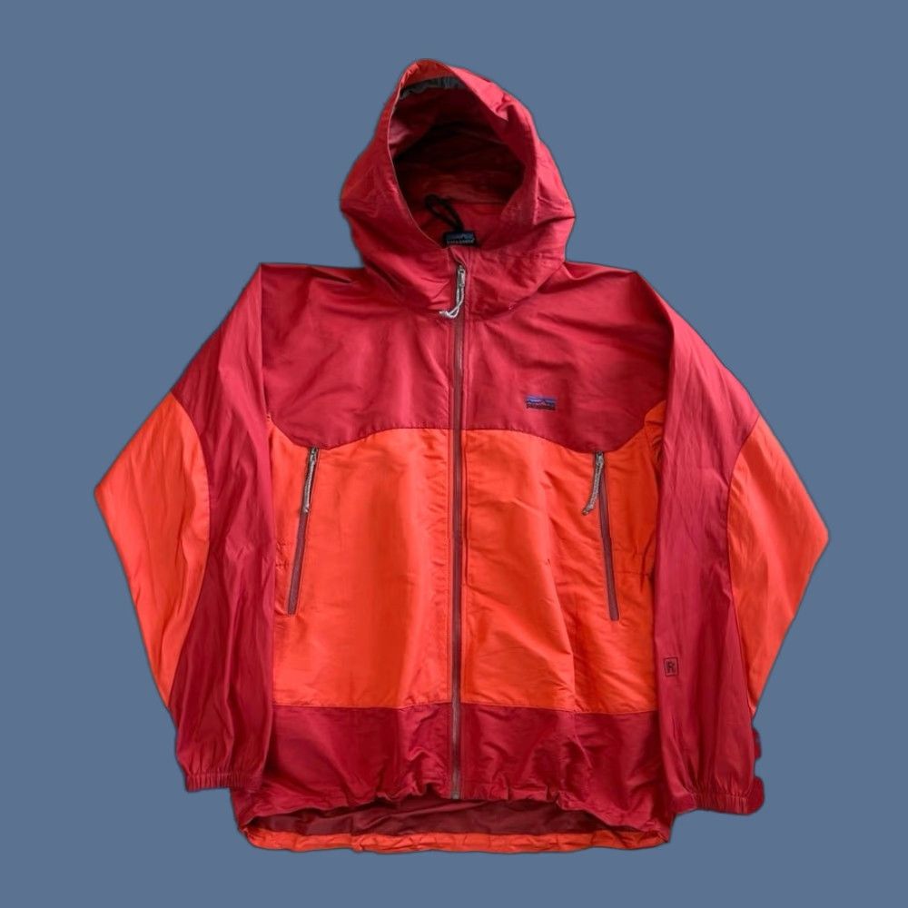 Patagonia VINTAGE Patagonia Mountain Parka Regulator Rain Jacket XL Men Red Windbreaker Zip Jacket Fall 2002 Outdoor Nature Hiking Mens Size US XL / EU 56 / 4 - 1 Thumbnail