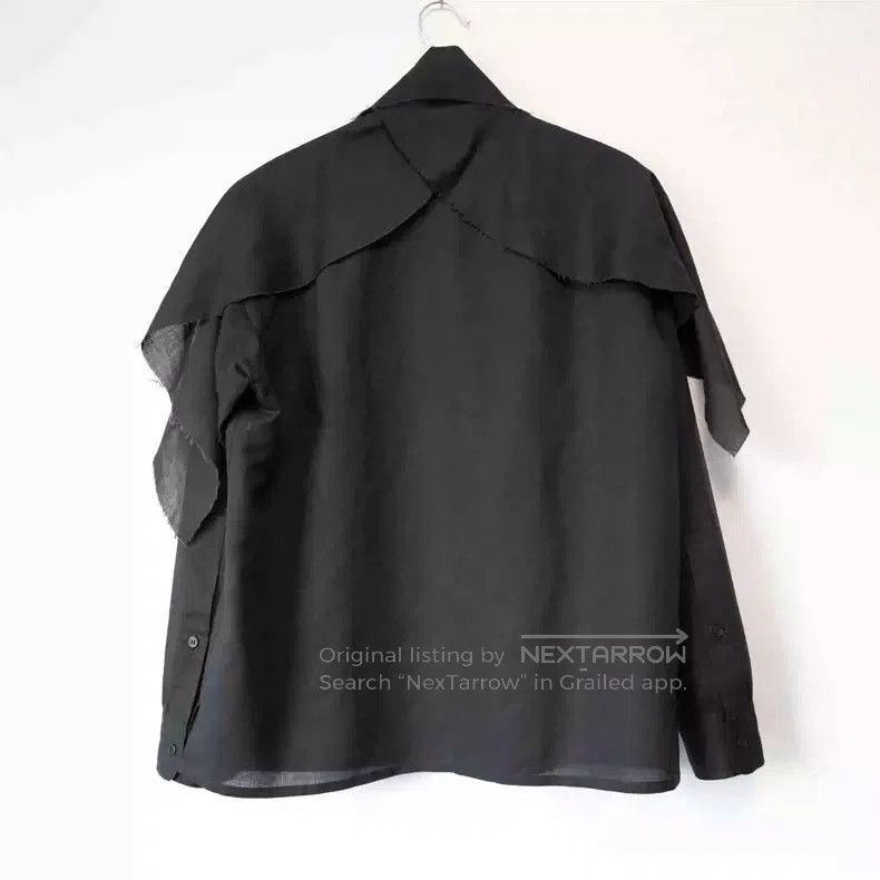 Yohji Yamamoto Yohji Yamamoto 2009AW pleated organ cotton linen shirt. Size US M / EU 48-50 / 2 - 5 Thumbnail