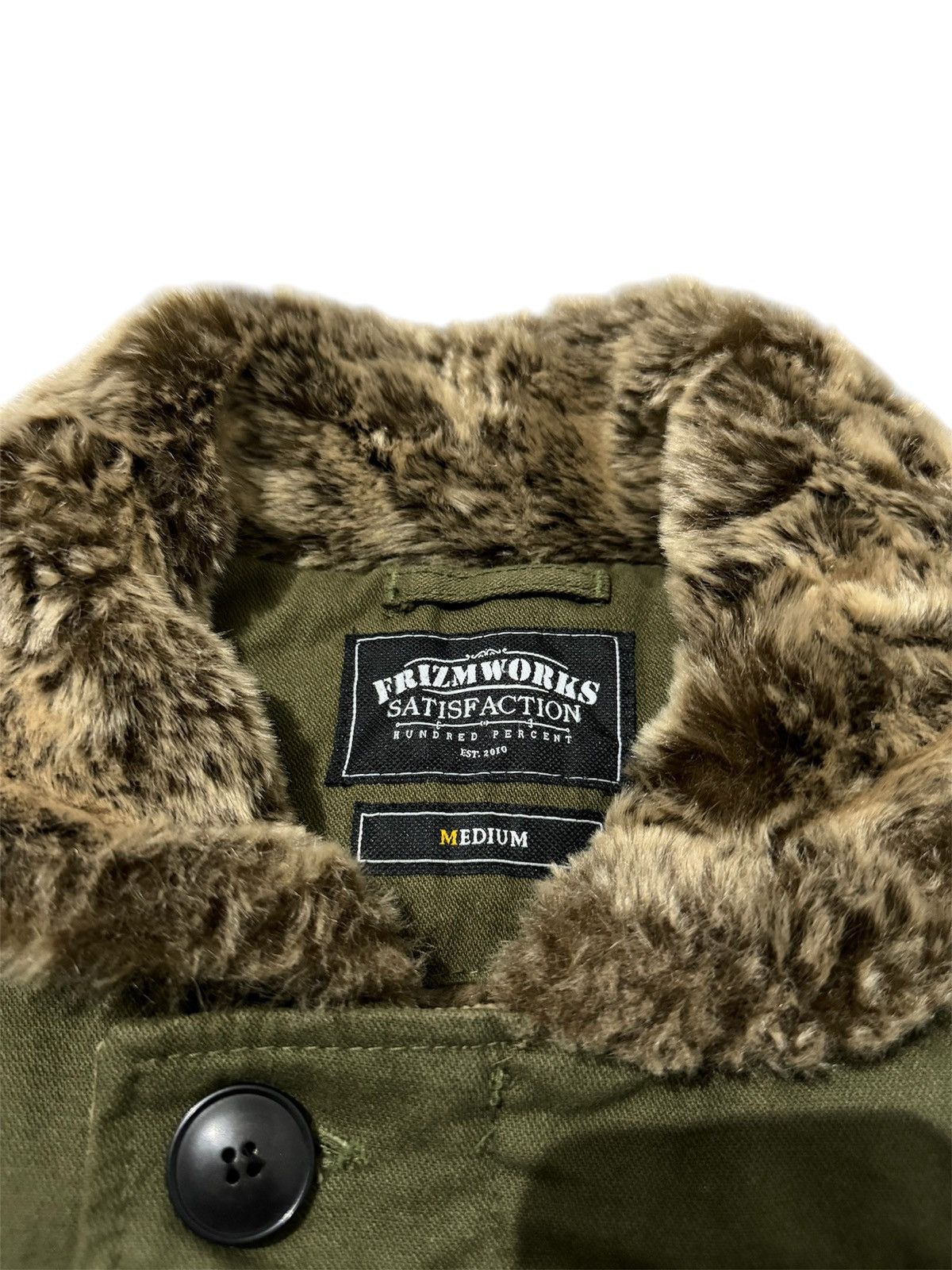 FrizmWORKS Frizm work Edgar N1 deck jacket - olive Size US M / EU 48-50 / 2 - 3 Thumbnail