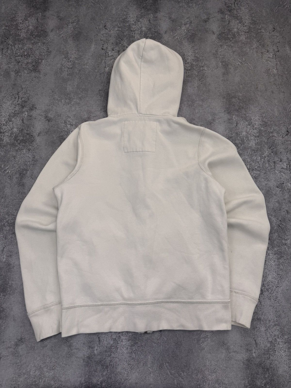 Hollister Hollister Women Cotton Zip Hoodie White Size M Size M / US 6-8 / IT 42-44 - 9 Thumbnail