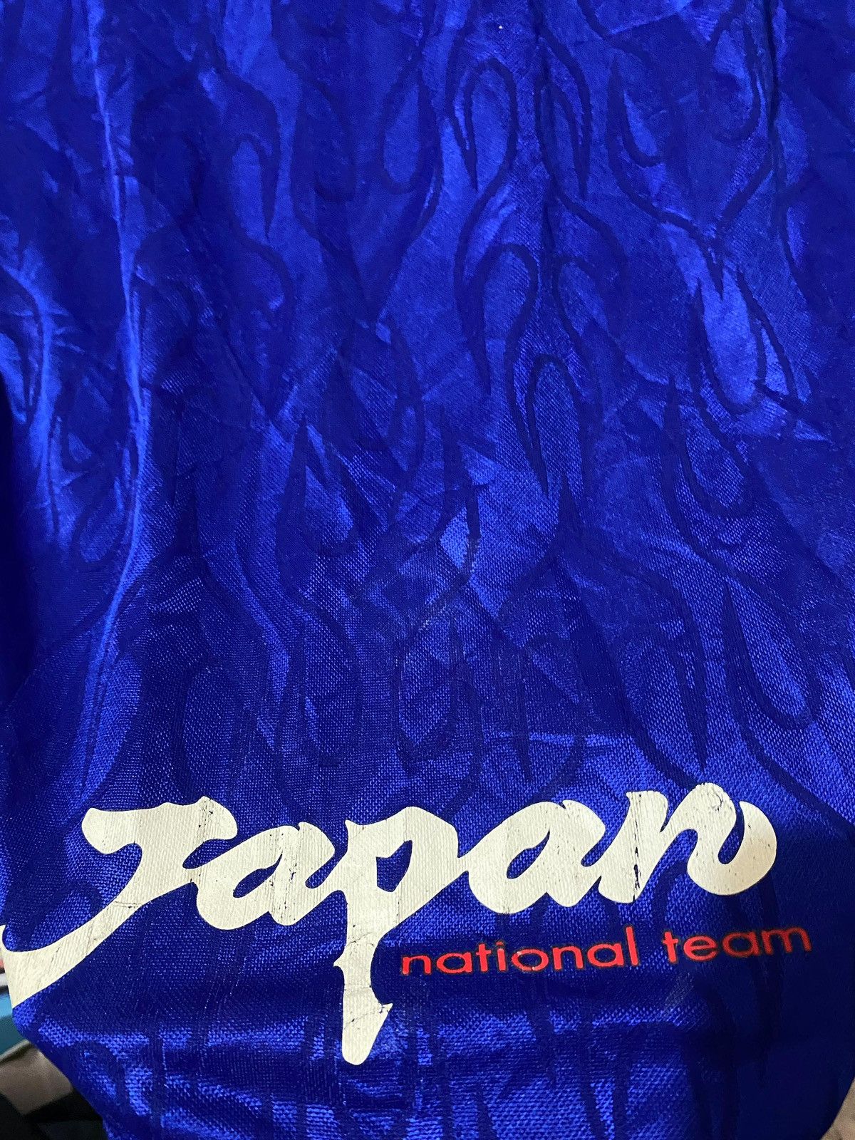 Asics × Vintage Vintage 1998 Japan Home World Cup Jersey Size US L / EU 52-54 / 3 - 12 Thumbnail