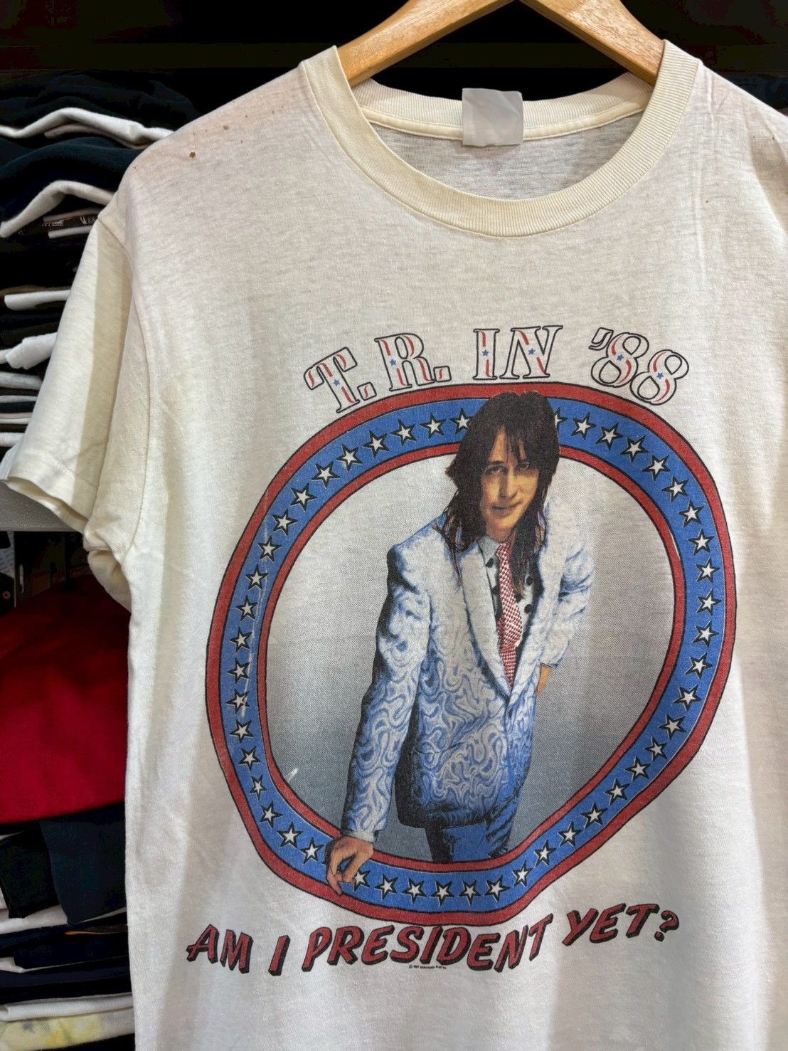 Band Tees T.R. IN 1988’s Size US L / EU 52-54 / 3 - 2 Thumbnail