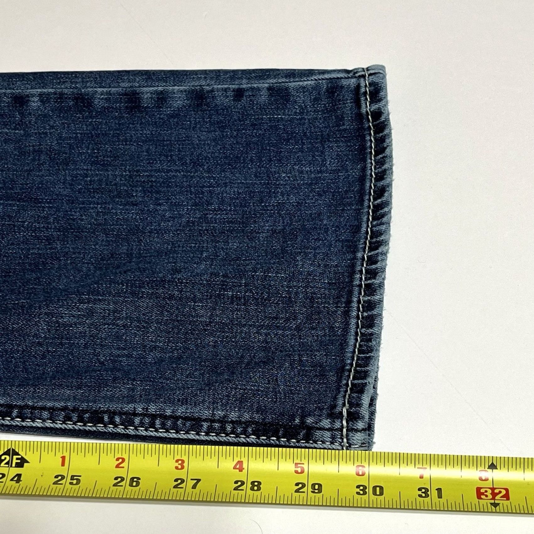 Silver Jeans Co. Silver Jeans Tuesday Slim Boot Jeans Womens 31x31 31x30 Blue Denim Stretch Bootcut Pockets Size 24" / US 00 / IT 34 - 6 Thumbnail