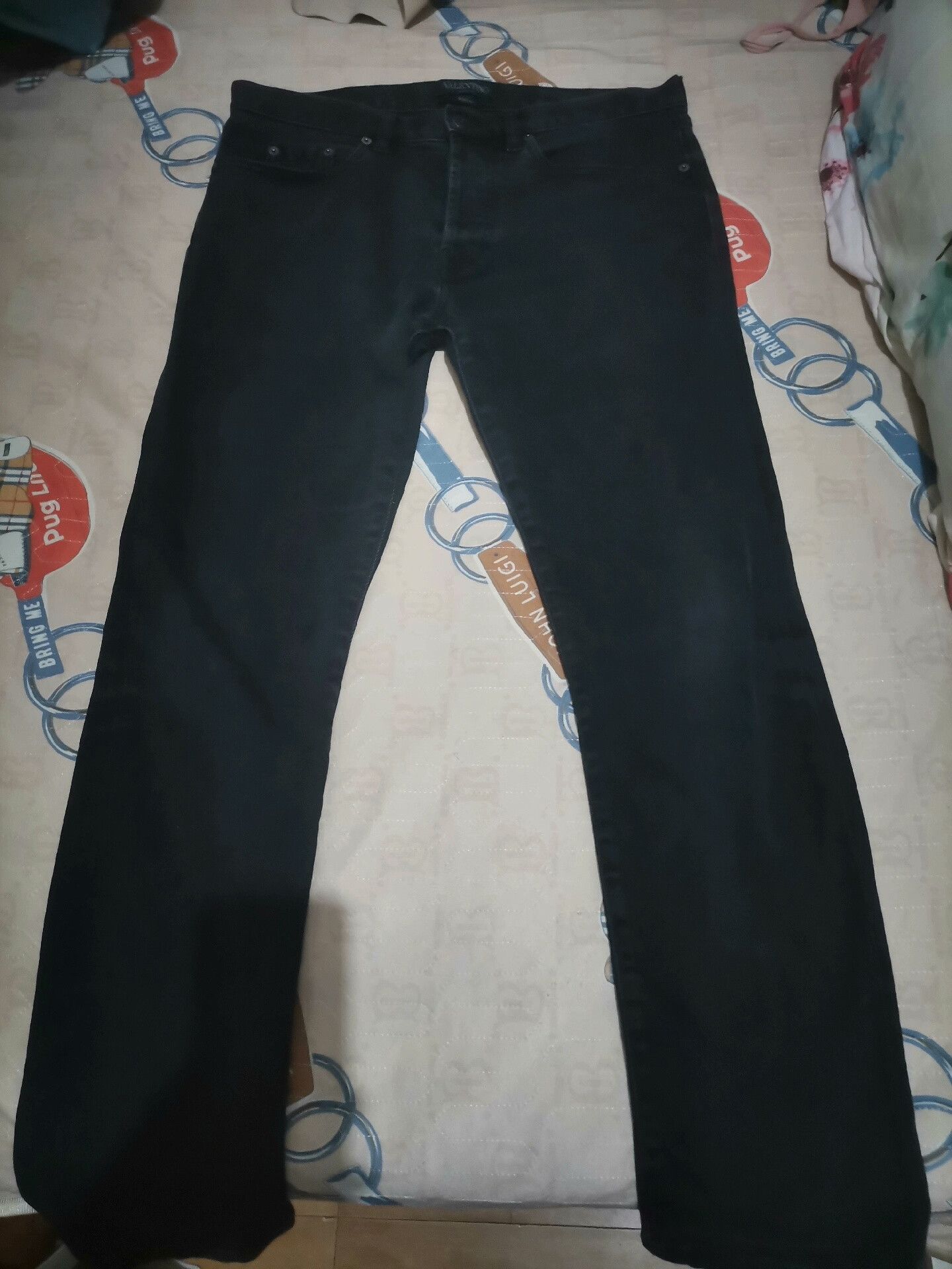 Valentino Valentino Men's Black Jeans Size US 31 - 1 Thumbnail