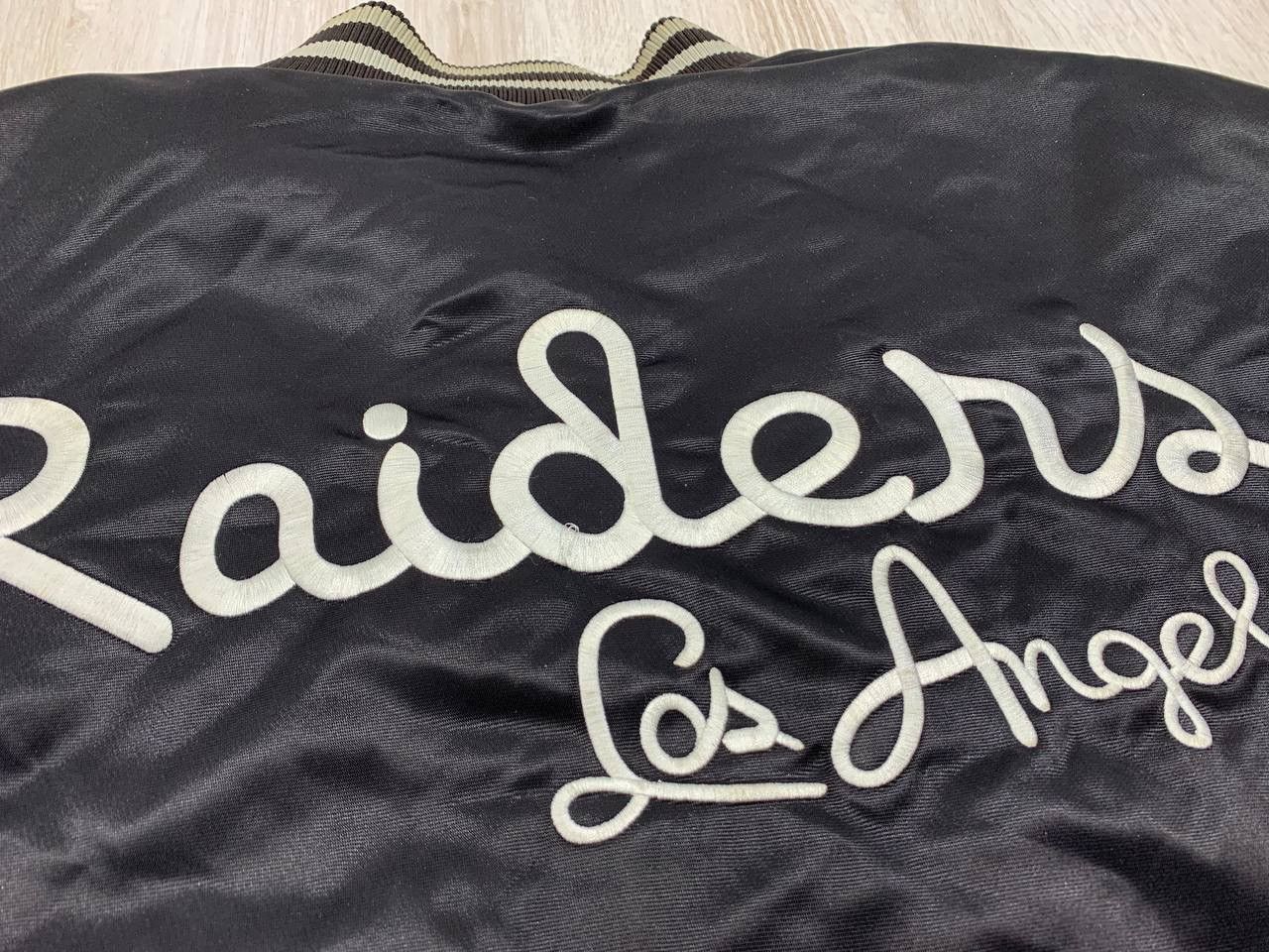 Reebok × Vintage Mens vintage bomber jacket Reebok Raiders Los Angeles Size US XL / EU 56 / 4 - 14 Thumbnail