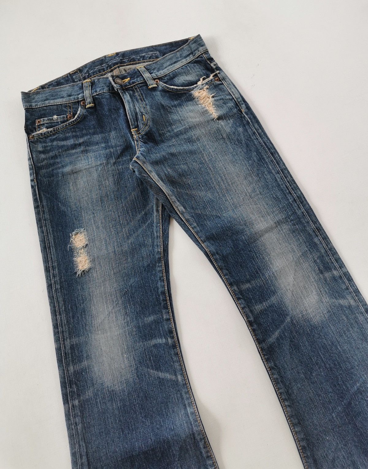 Edwin Edwin 503 13oz Bootcut Jeans Size 30" / US 8 / IT 44 - 4 Thumbnail