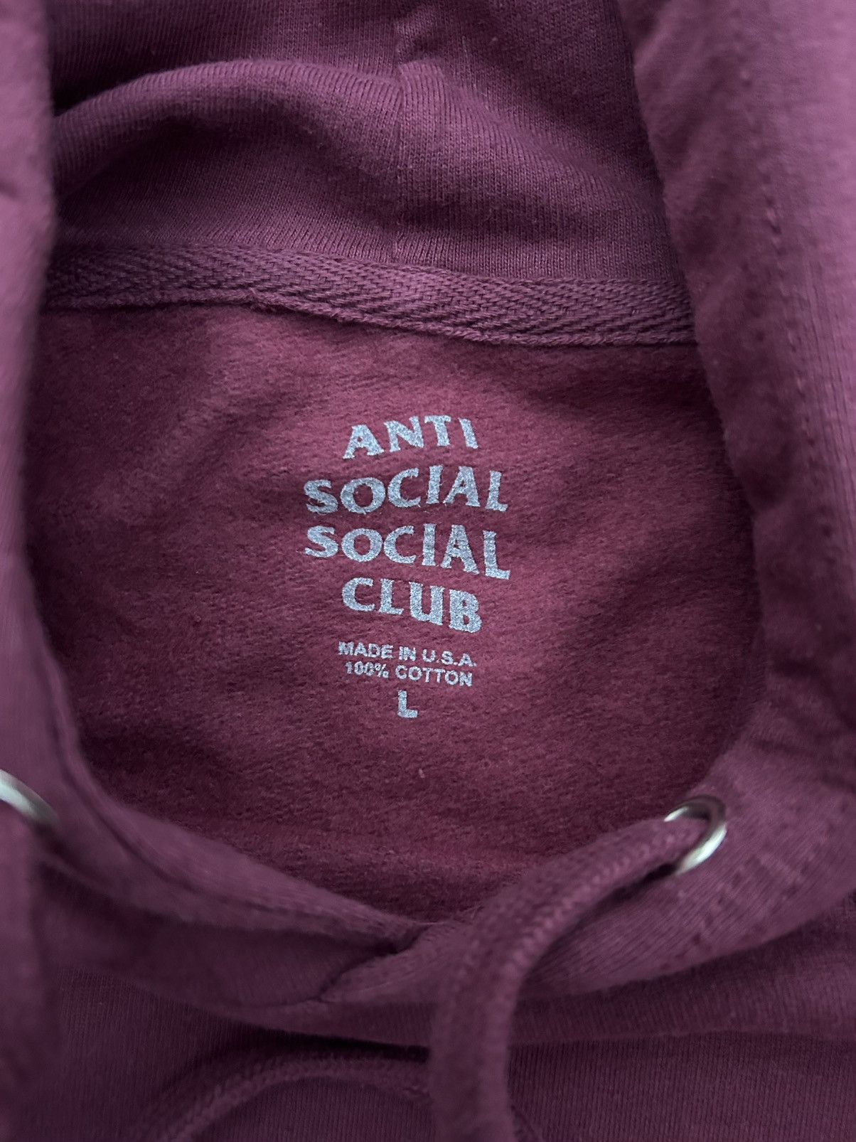 Anti Social Social Club Anti Social Social Club Hoodie Brand New!! Size Large Size US L / EU 52-54 / 3 - 7 Thumbnail