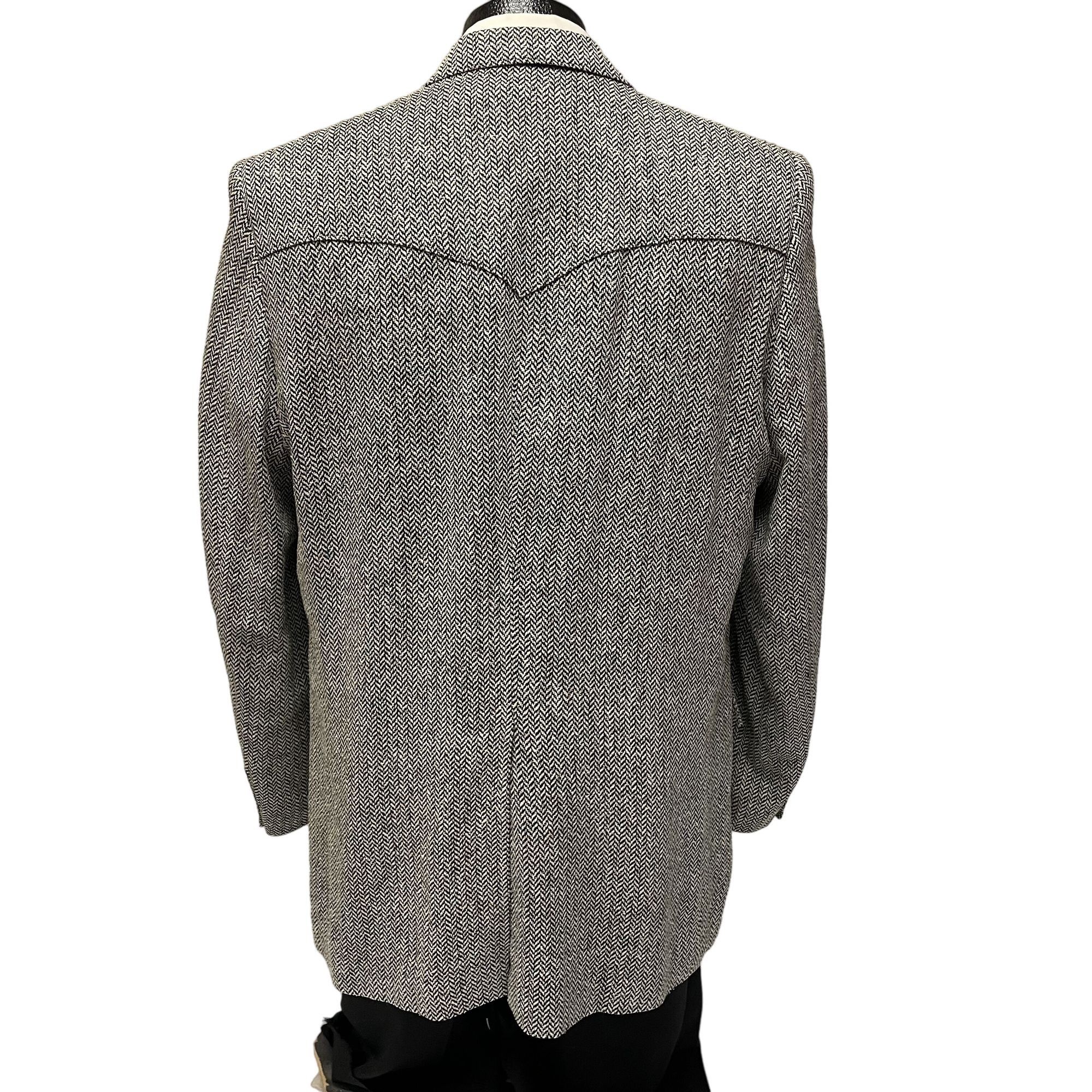 Other Circle S MULTI COLOR HOUNDSTOOTH Western Sport Coat Size 44L - 3 Thumbnail