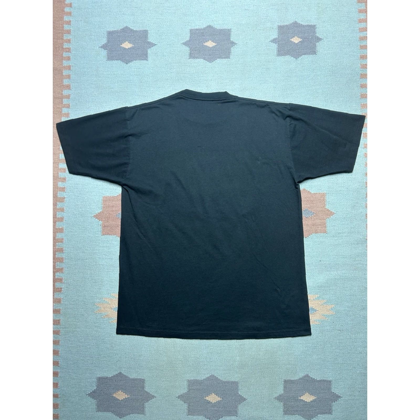 Vintage VINTAGE Mardi Gras T-Shirt 90s Graphic XL Black Men Shirt Adults Mens New Orleans Mask Size US XL / EU 56 / 4 - 5 Thumbnail