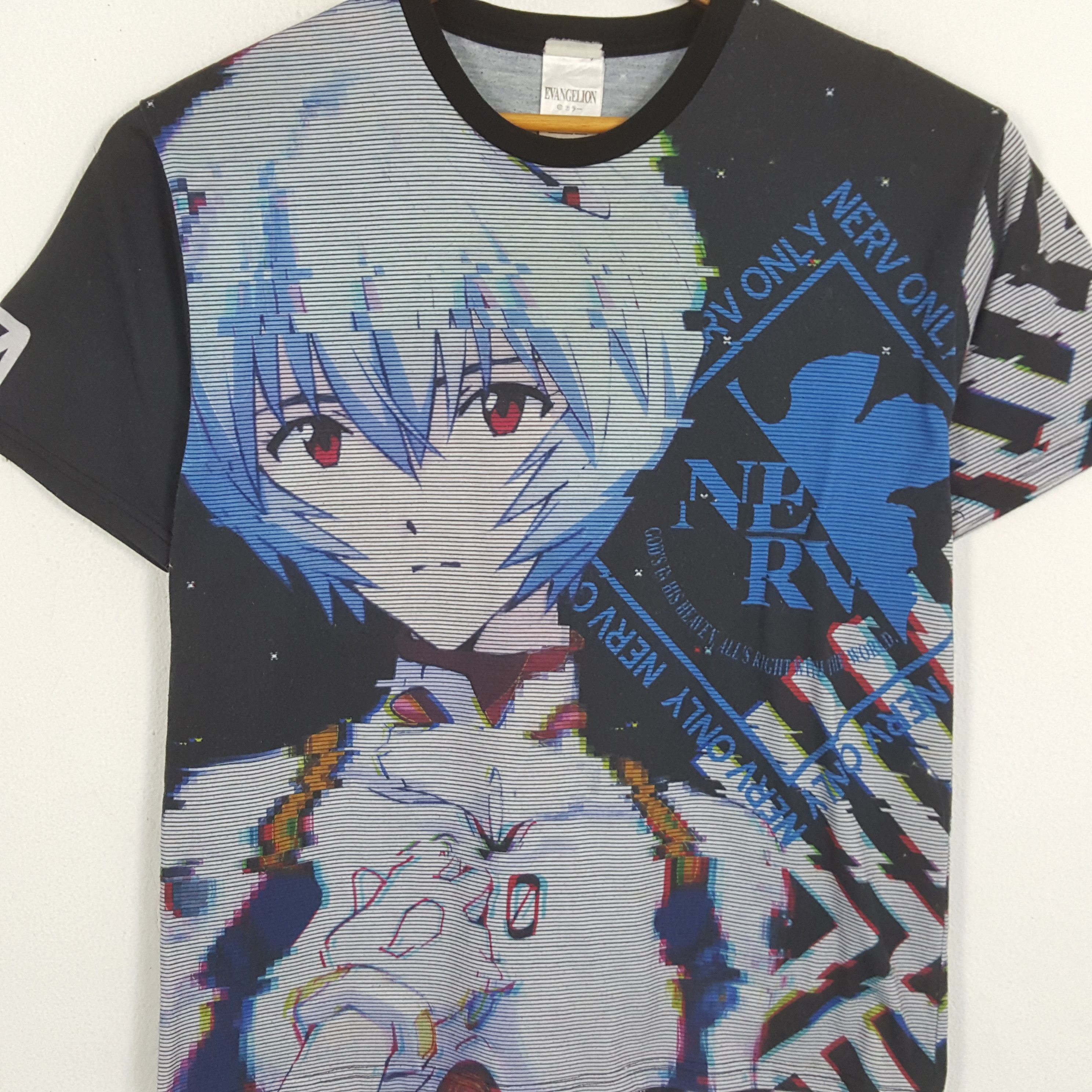 Sci-Fi Fantasy × Vintage Vintage EVANGELION Japanese Animated Series T-Shirts Size US L / EU 52-54 / 3 - 2 Thumbnail
