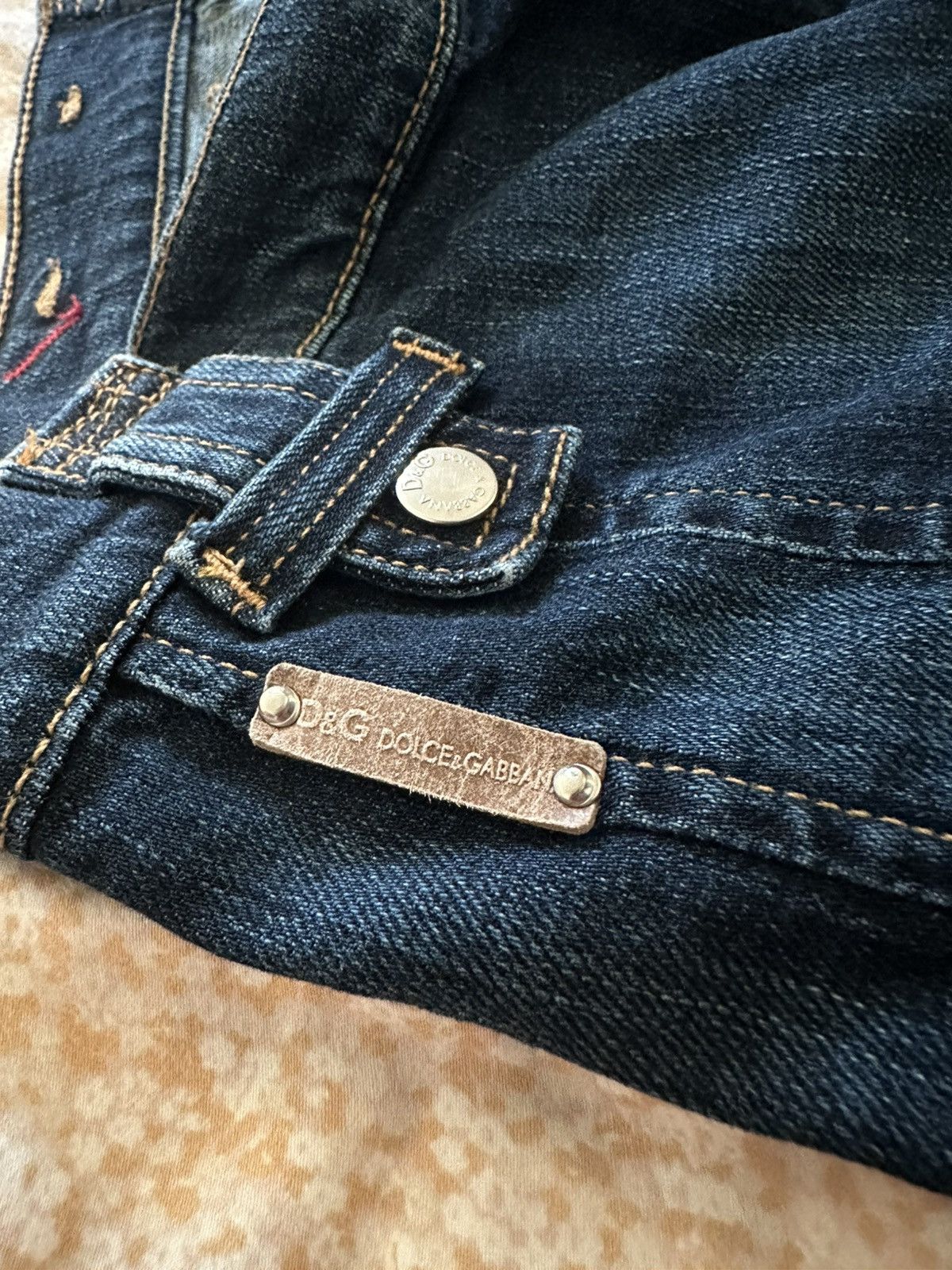 Dolce & Gabbana Dolce and Gabbana Denim Skirt Size 30" / US 8 / IT 44 - 10 Thumbnail