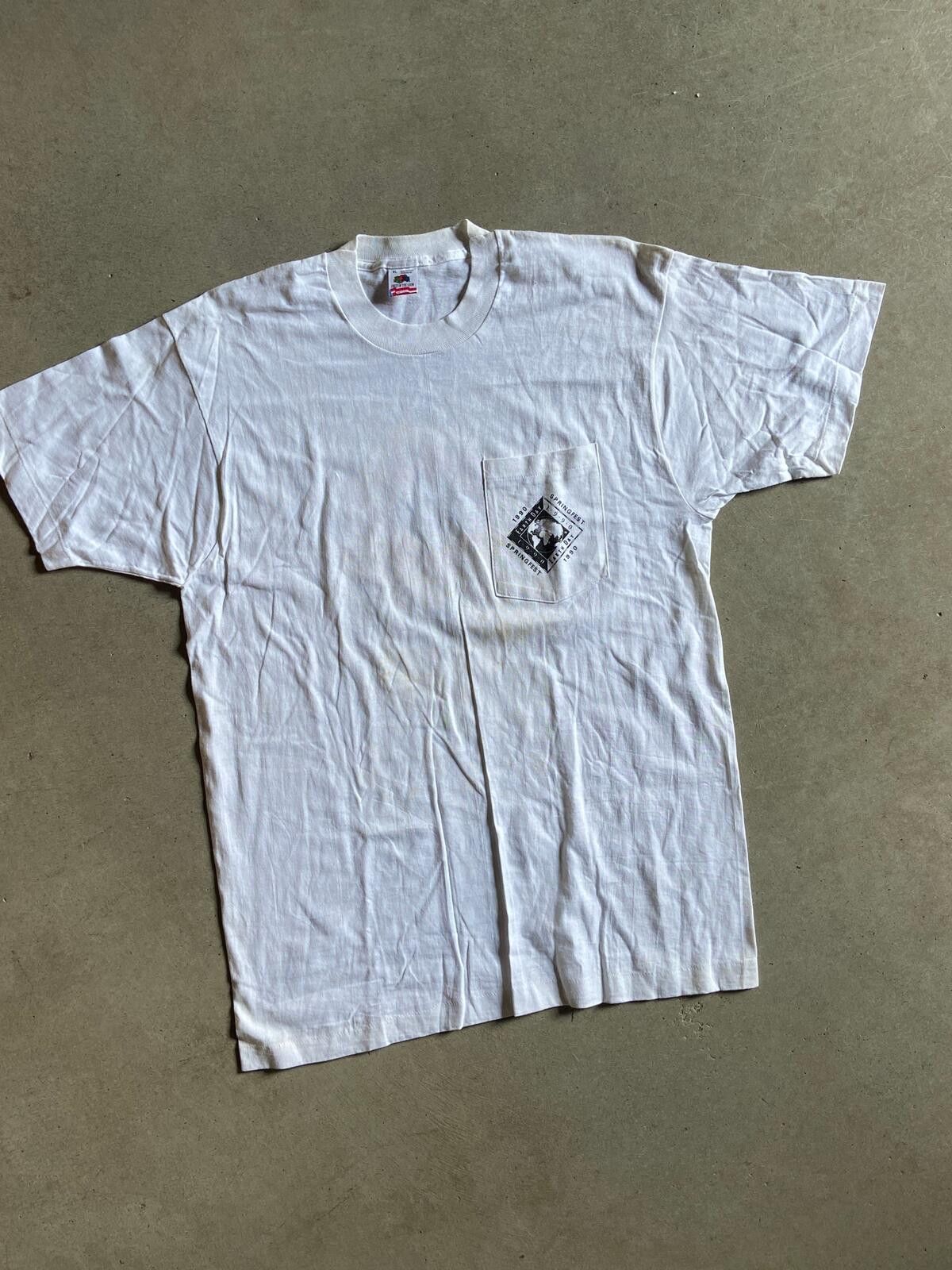 Fruit Of The Loom VTG Springfest Earth Day Tee Sz XL Size US XL / EU 56 / 4 - 3 Thumbnail