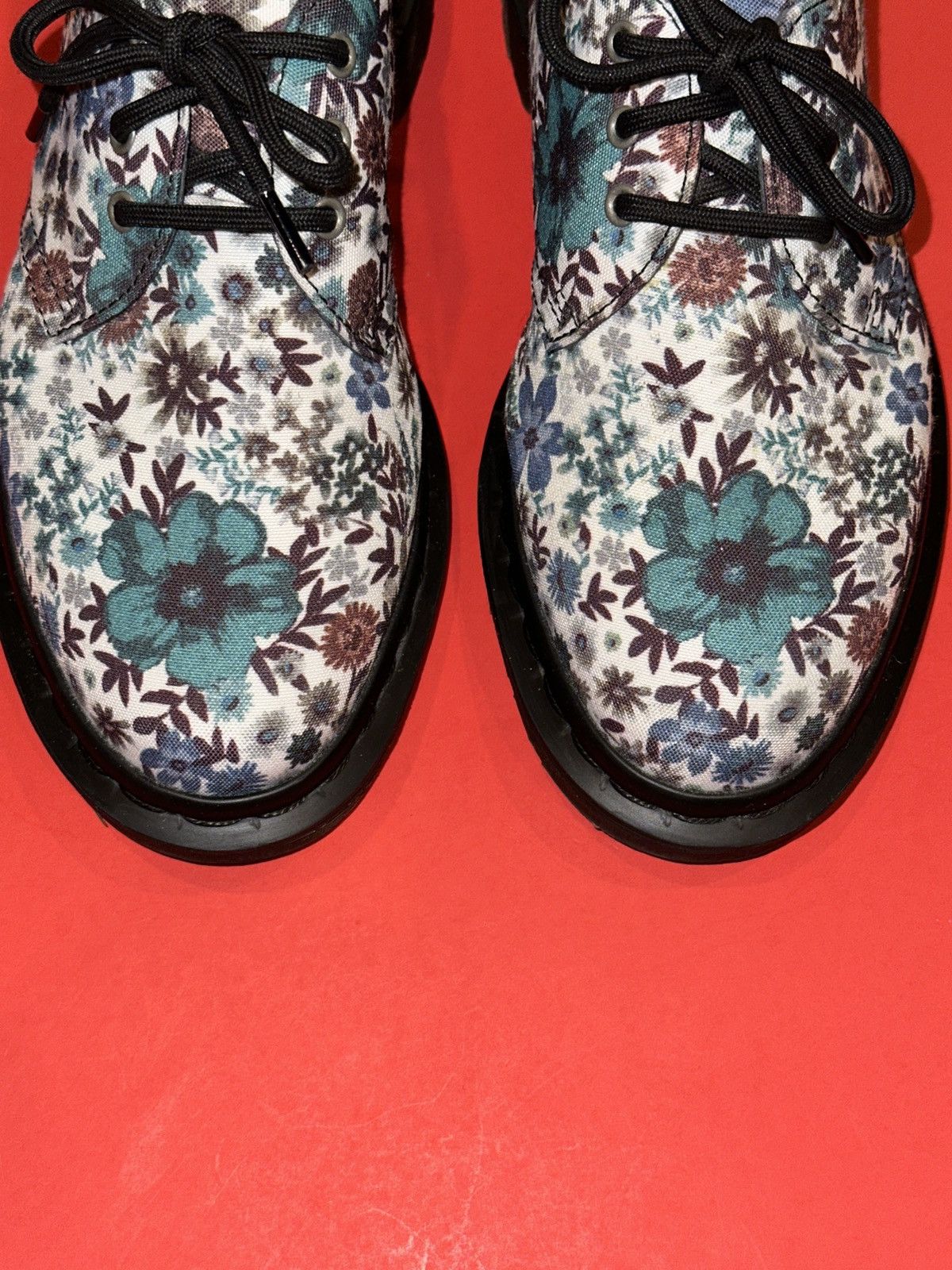 Dr. Martens Dr. Martens 3 Loch 1461 Lester Off White Wanderlust Derby Size US 7 / IT 37 - 2 Thumbnail