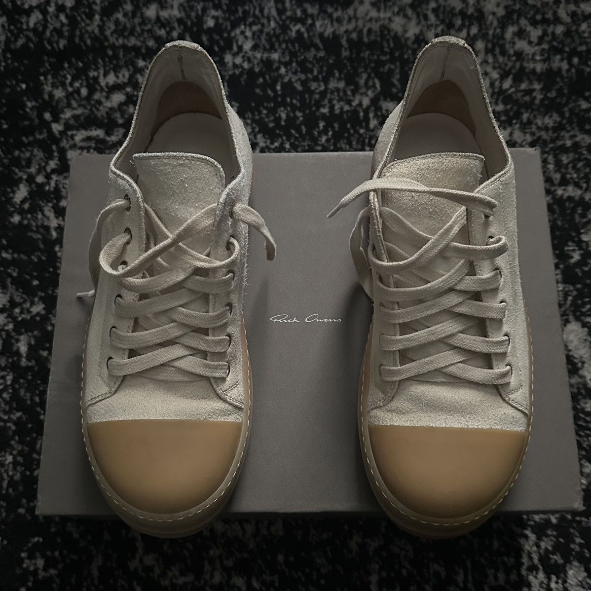 Rick Owens Rare Rick Owens Suede low top Ramones *SOLD* Size US 8 / EU 41 - 3 Thumbnail