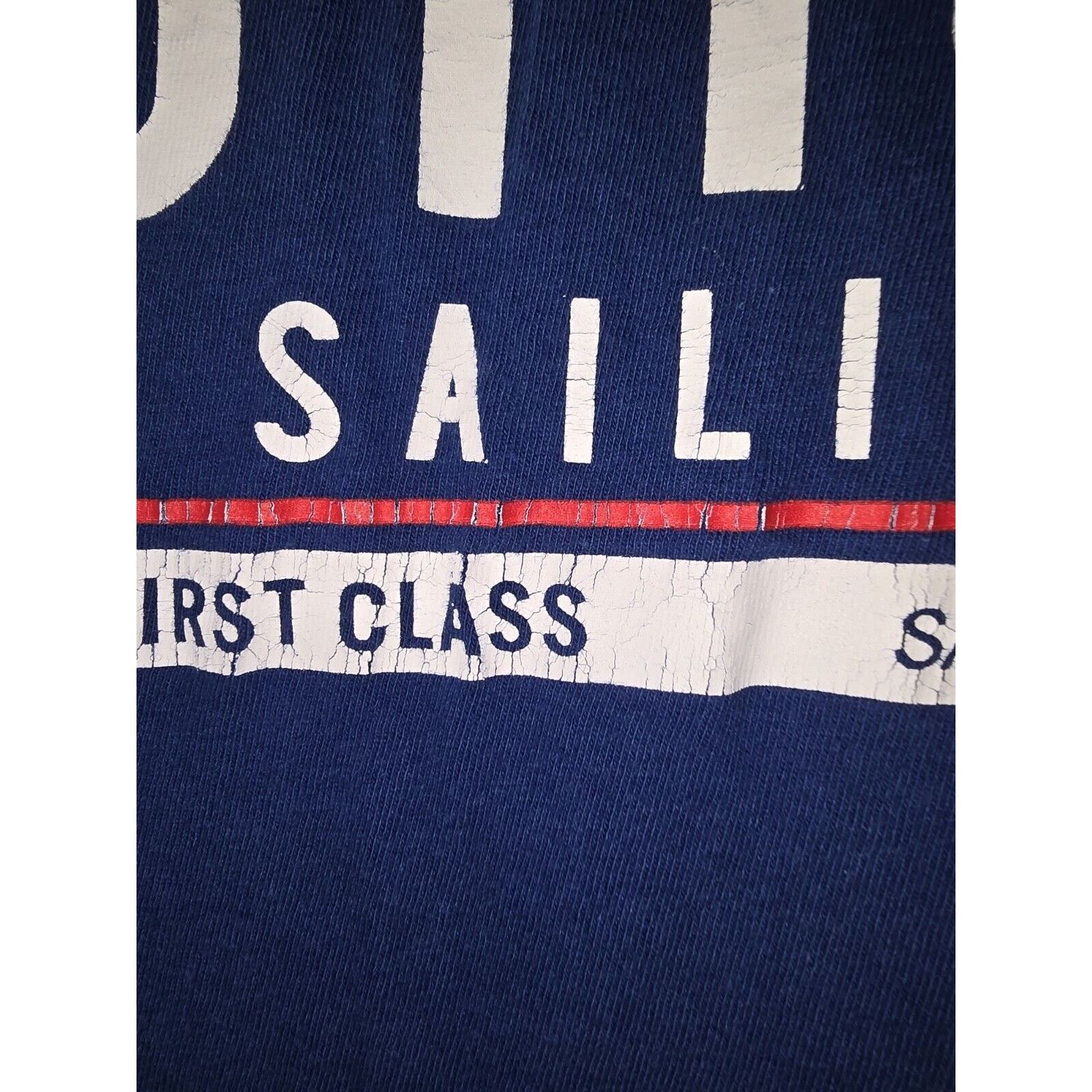 Nautica Nautica Sailing Crew Team T Shirt Navy Blue Size XXL Size US XXL / EU 58 / 5 - 6 Thumbnail