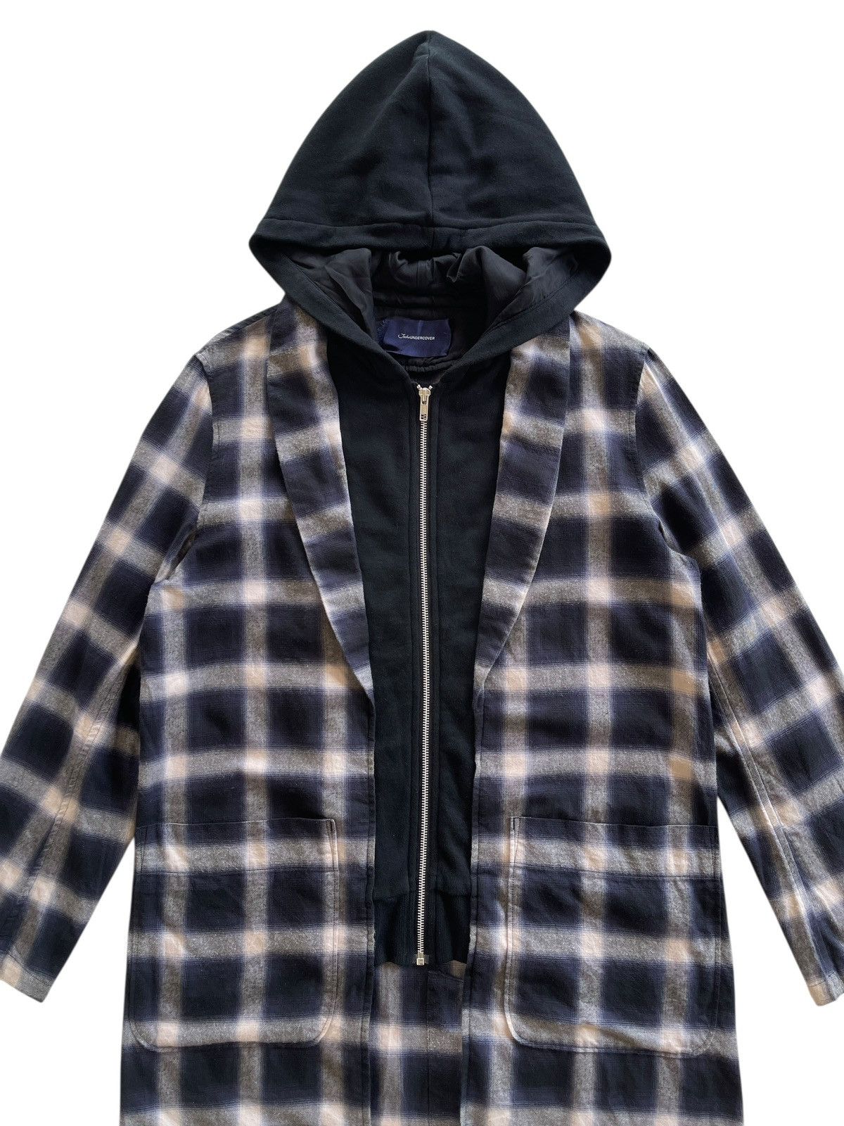 Undercover SS17 Undercover Layered Tartan Hooded Parka Size US M / EU 48-50 / 2 - 4 Thumbnail