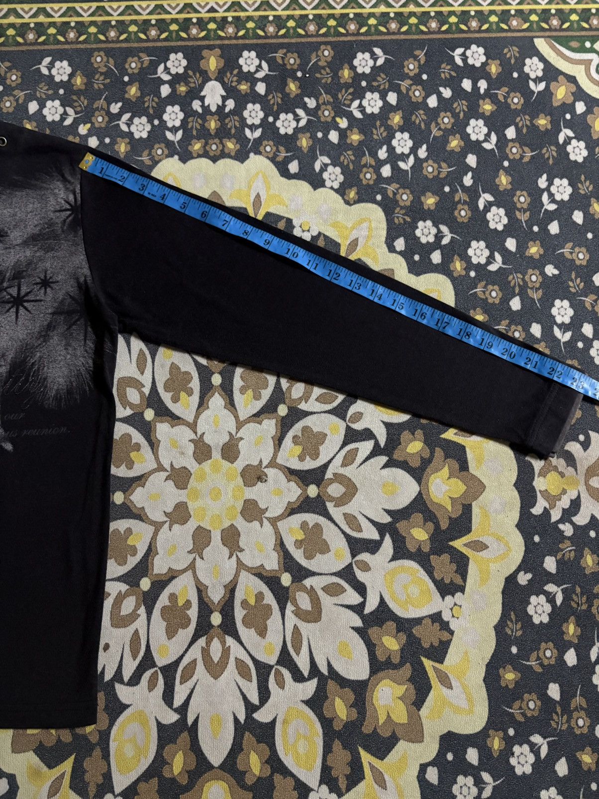 Japanese Brand Vintage Japanese Brand SPINASH Poem Long Sleeve T-Shirt Size US M / EU 48-50 / 2 - 7 Thumbnail