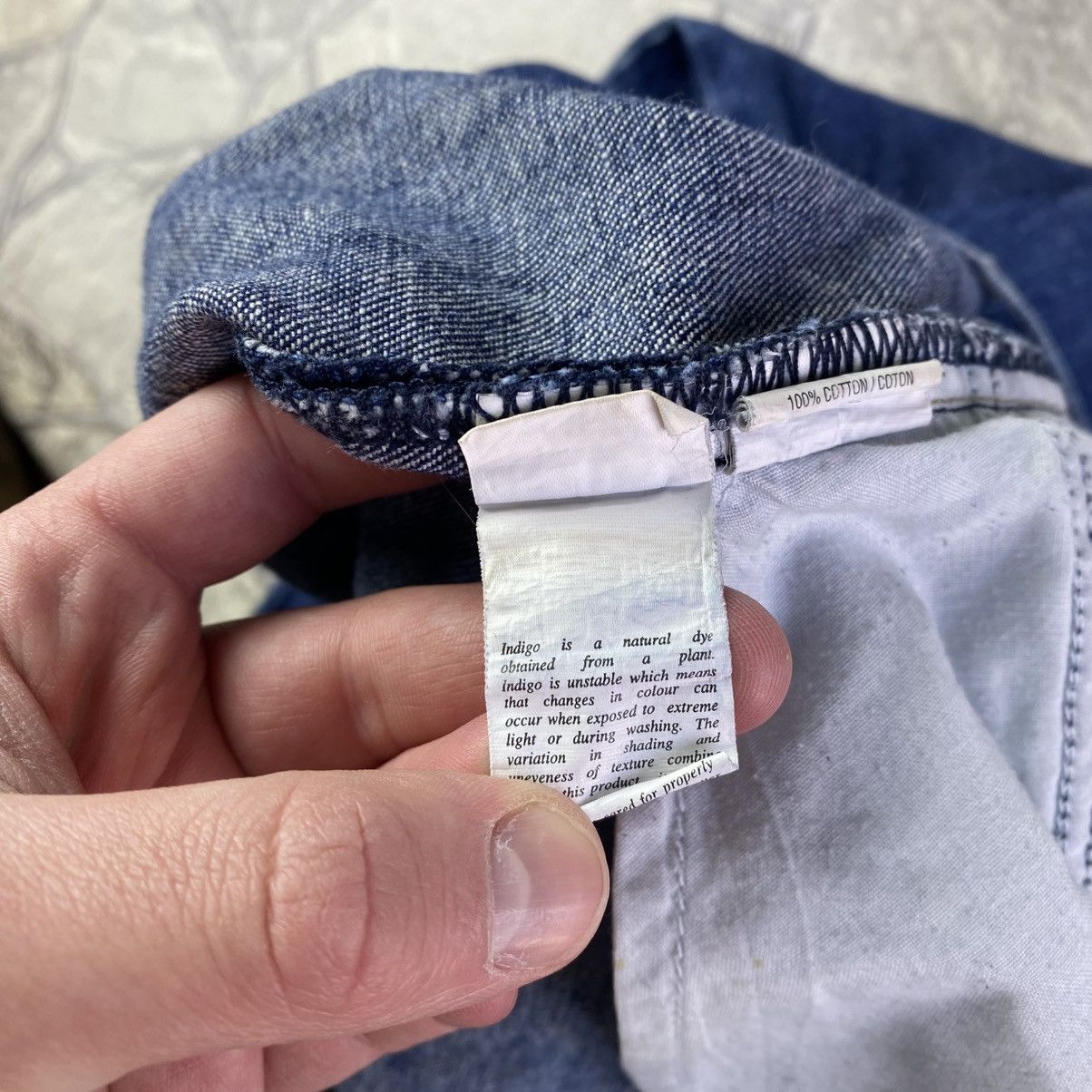 Yves Saint Laurent Vintage Yves Saint Laurent Jeans YSL Denim Jeans Big Logo Size US 36 / EU 52 - 12 Thumbnail