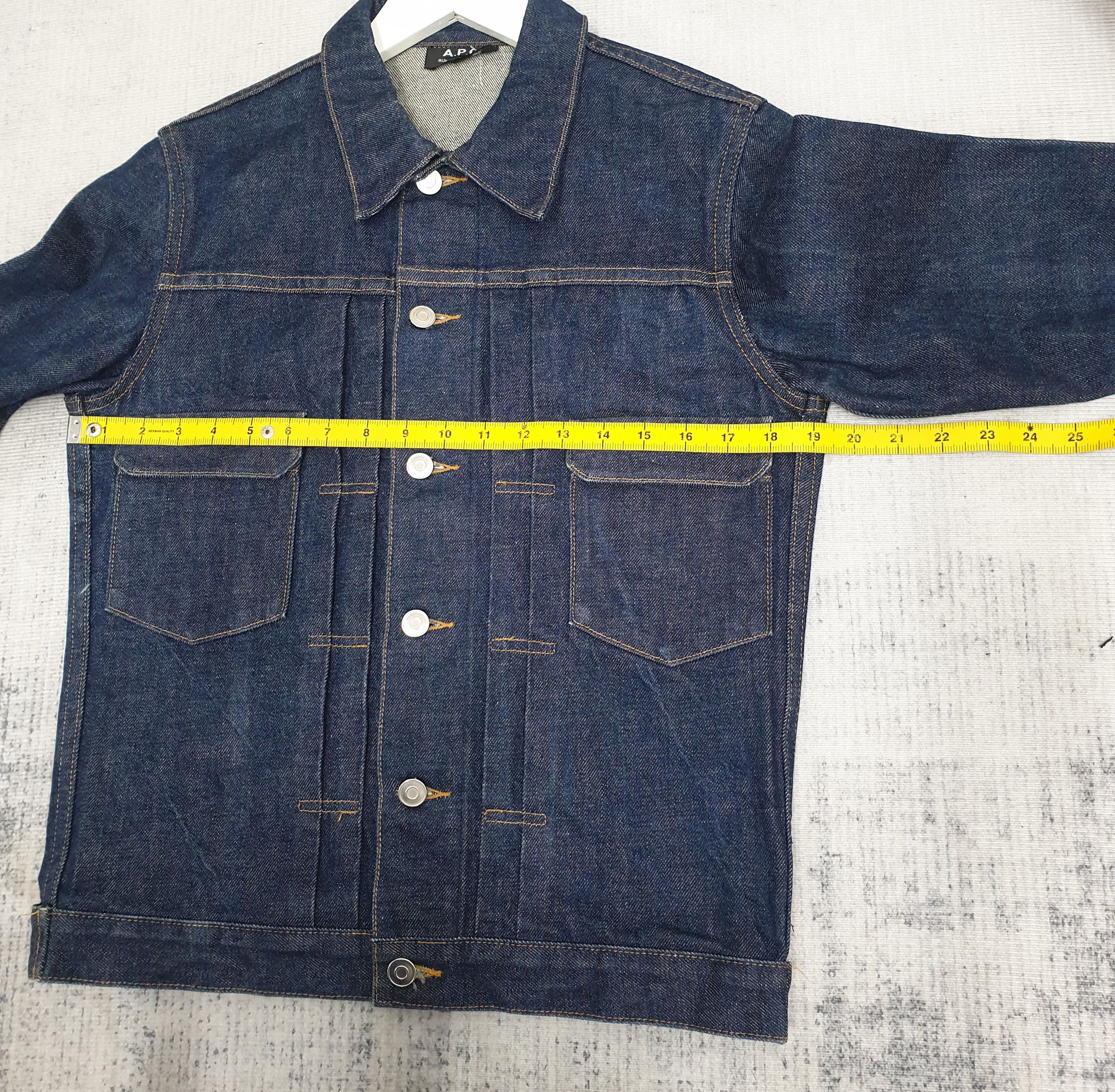 A.P.C. 💥A.P.C Japanese brand Denim Jacket Size US S / EU 44-46 / 1 - 8 Thumbnail