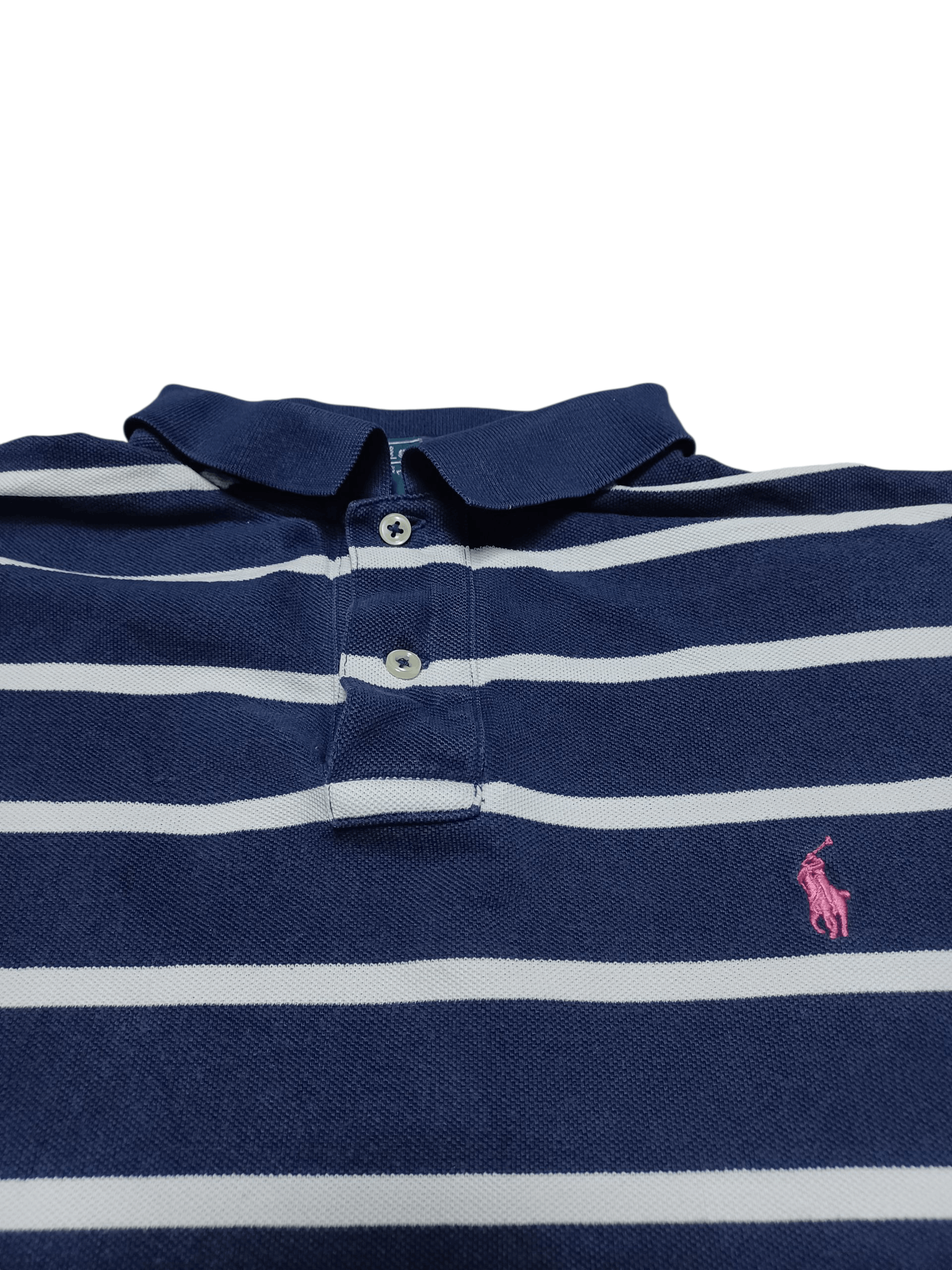 Polo Ralph Lauren POLO RALPH LAUREN VINTAGE STRIPED LUXURY OLDMONEY POLO SHIRT Size US L / EU 52-54 / 3 - 2 Thumbnail