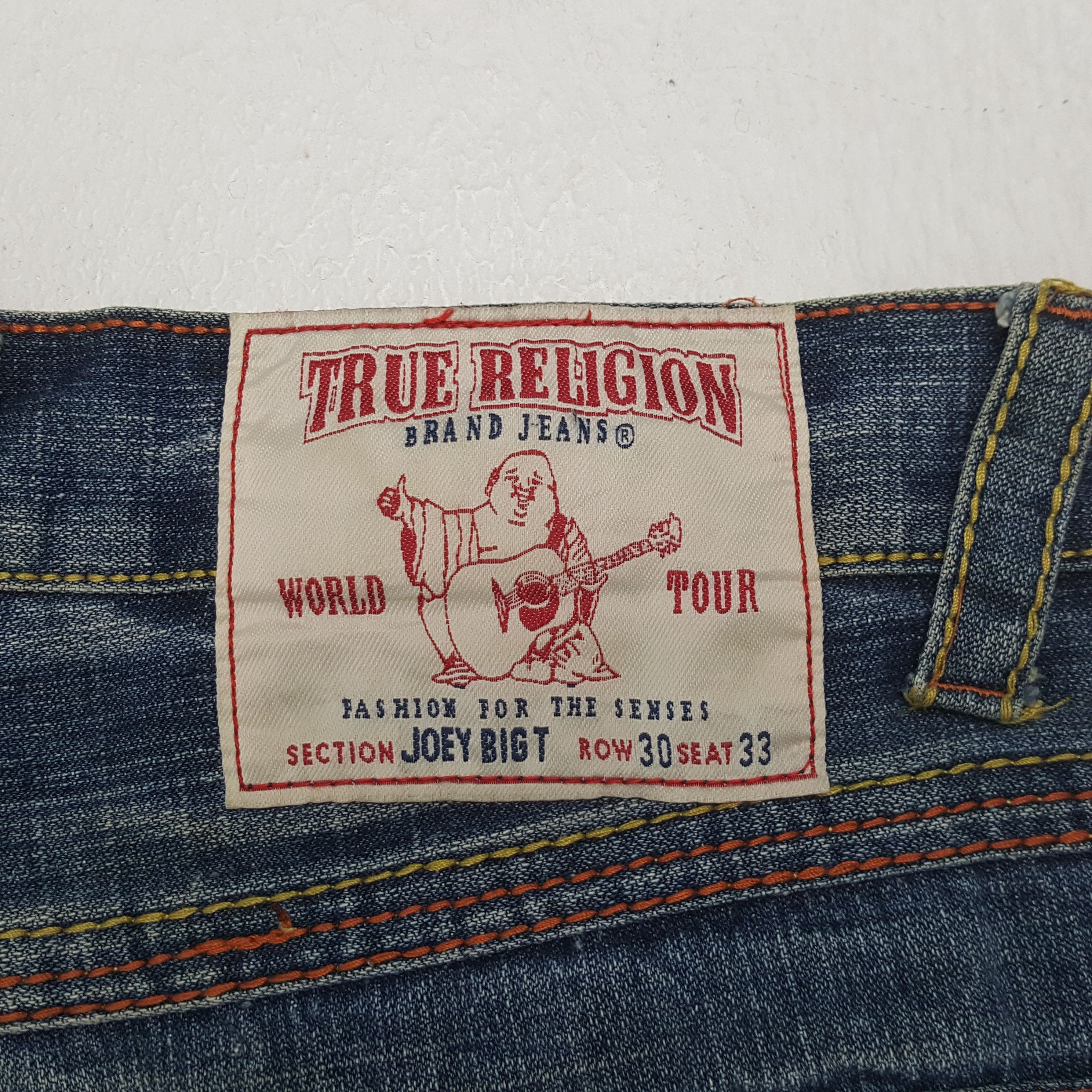 True Religion True Religion Fashion Streetwear Style Jeans C297N23 Size US 30 / EU 46 - 15 Thumbnail