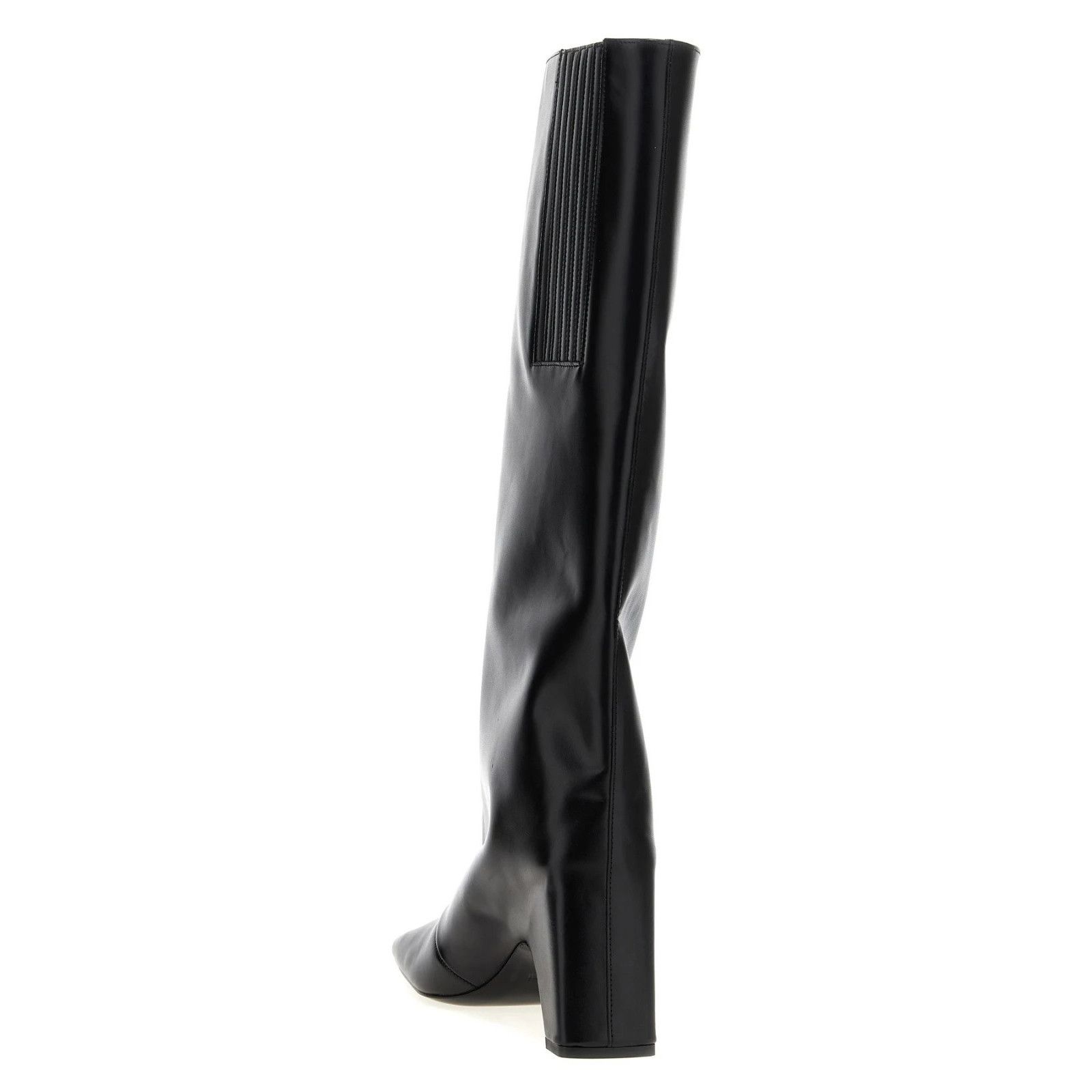 Coperni COPERNI Bridge Black Leather 90mm Heel Boots New & Authentic Size US 7 / IT 37 - 3 Thumbnail