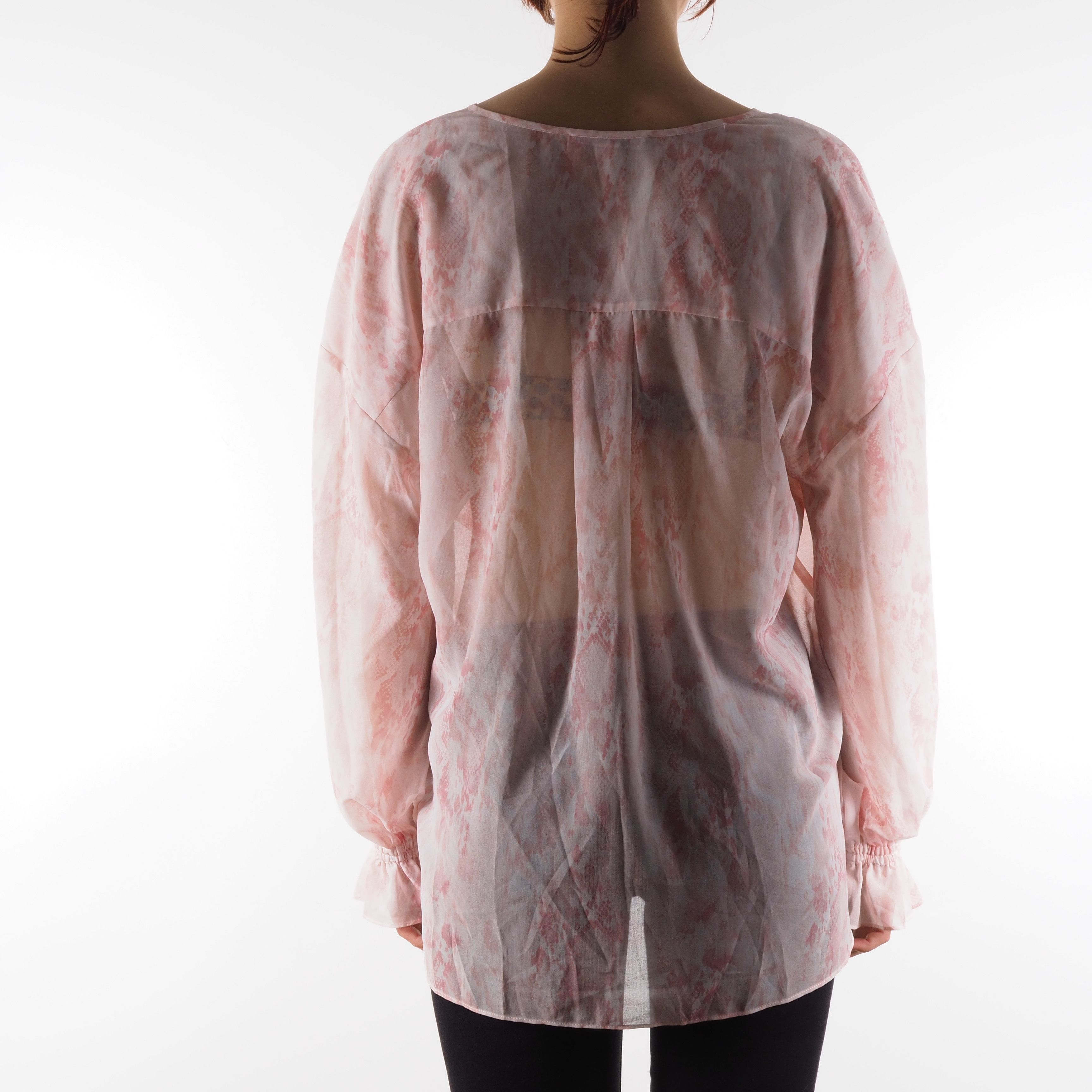 Allsaints Allsaints Penny Masala Top Women's Soft Pink Blouse Shirt Size M / US 6-8 / IT 42-44 - 2 Thumbnail