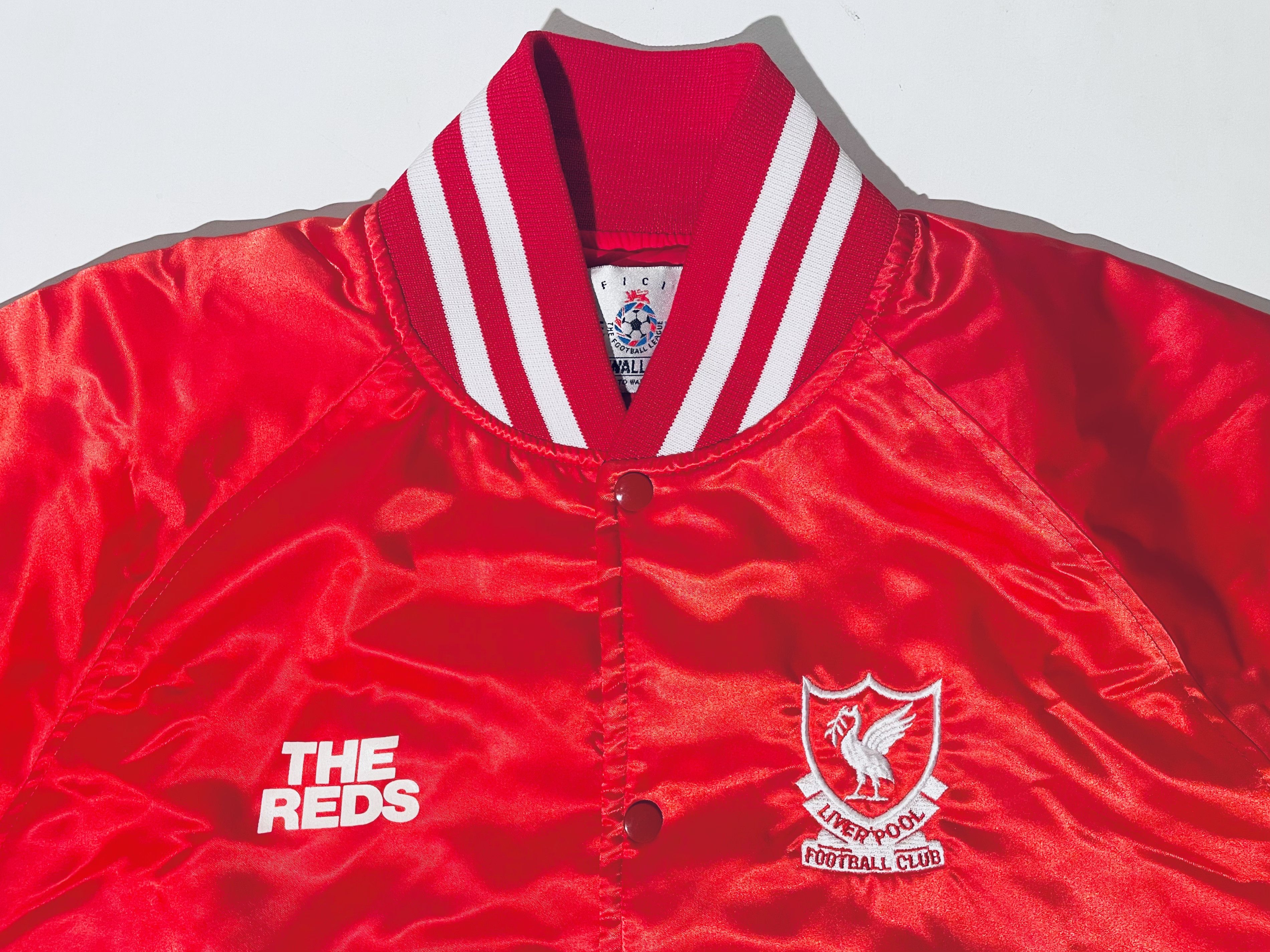 Vintage Liverpool Football League 1989 - 1992 Bomber Varsity Jacket Size US L / EU 52-54 / 3 - 5 Thumbnail