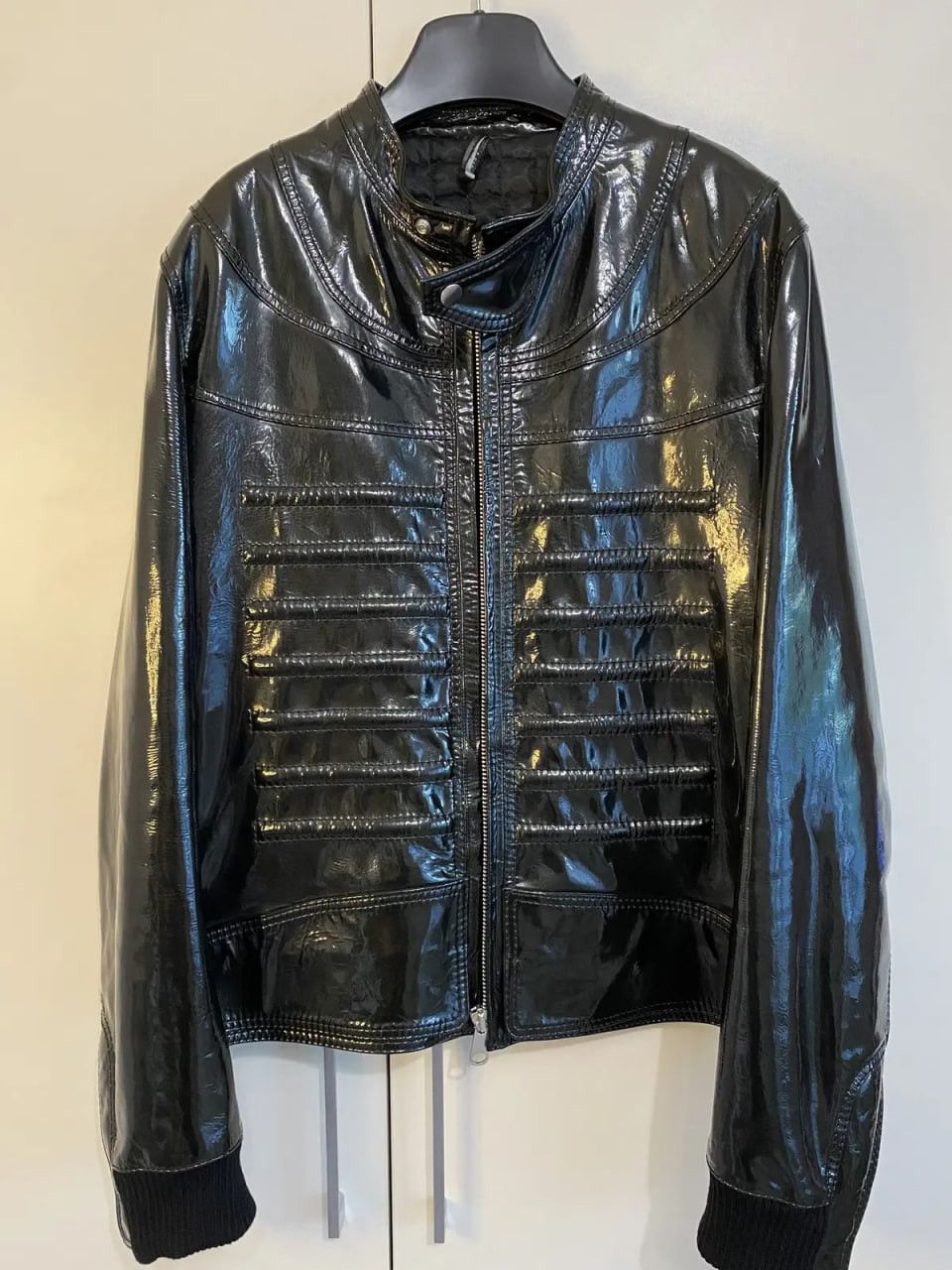 Dior × Vintage Christian Dior Le Connaisseur Leather Biker Jacket