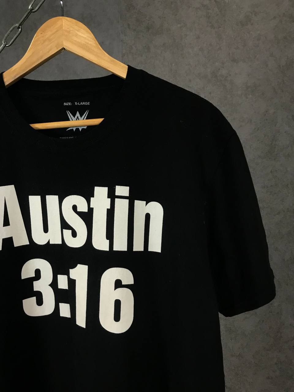 WWE Austin 3:16 Stone Cold WWE WWF Wrestling overprinted tee Size US XL / EU 56 / 4 - 3 Thumbnail
