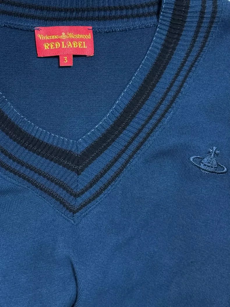 Vivienne Westwood Vivienne Westwood size3 Blue and black striped college styl Size M / US 6-8 / IT 42-44 - 6 Thumbnail