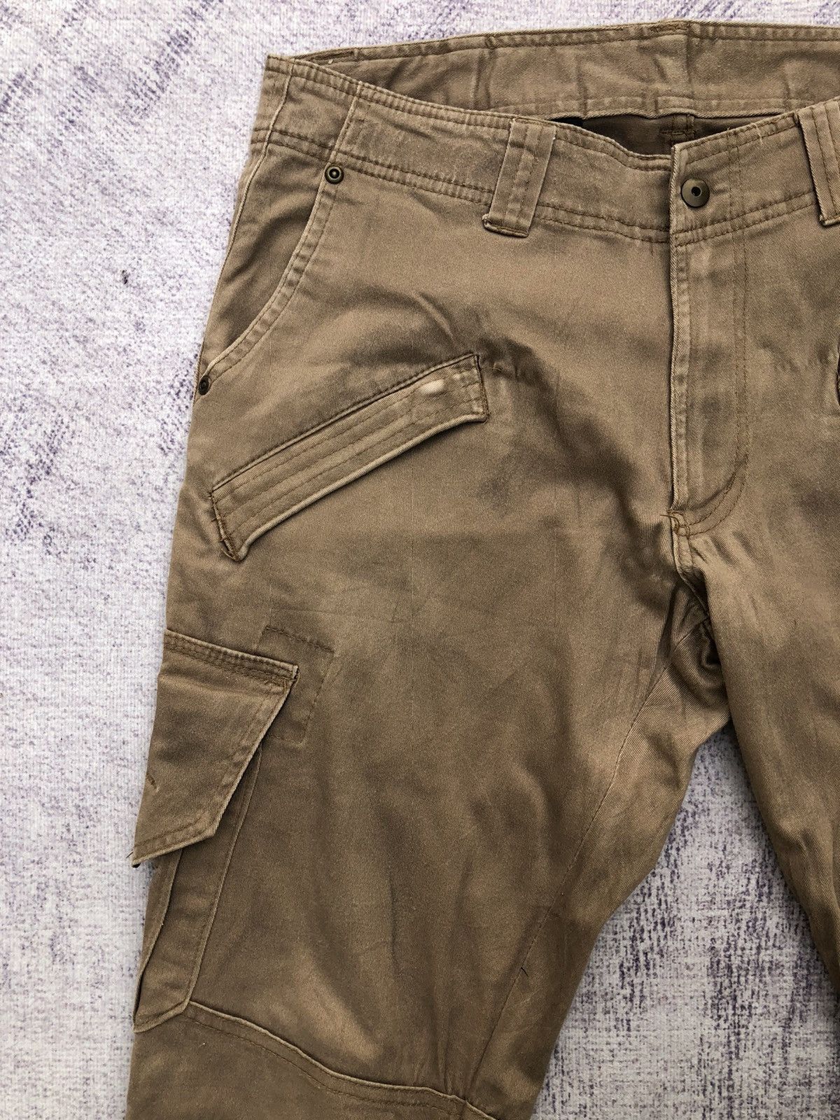 Designer × semanticdesign Japanese y2k SemanticDesign Cargo Pants Leg Spring Size US 33 - 9 Thumbnail