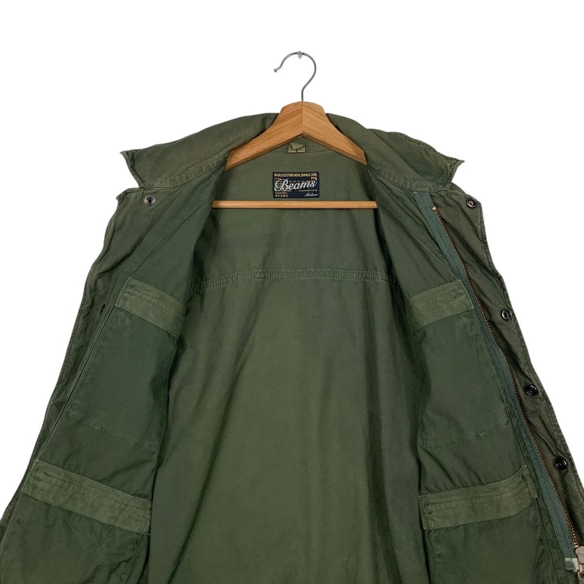 Beams Plus Vintage BEAMS OG Chore Jacket Military Style #2097-C91 Size US M / EU 48-50 / 2 - 10 Thumbnail