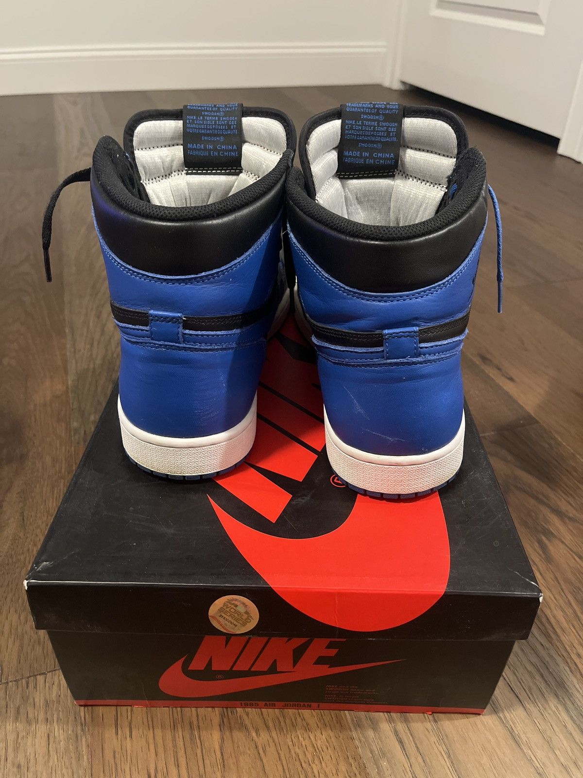 Nike Jordan 1 Royal (2017) Size US 13 / EU 46 - 7 Thumbnail