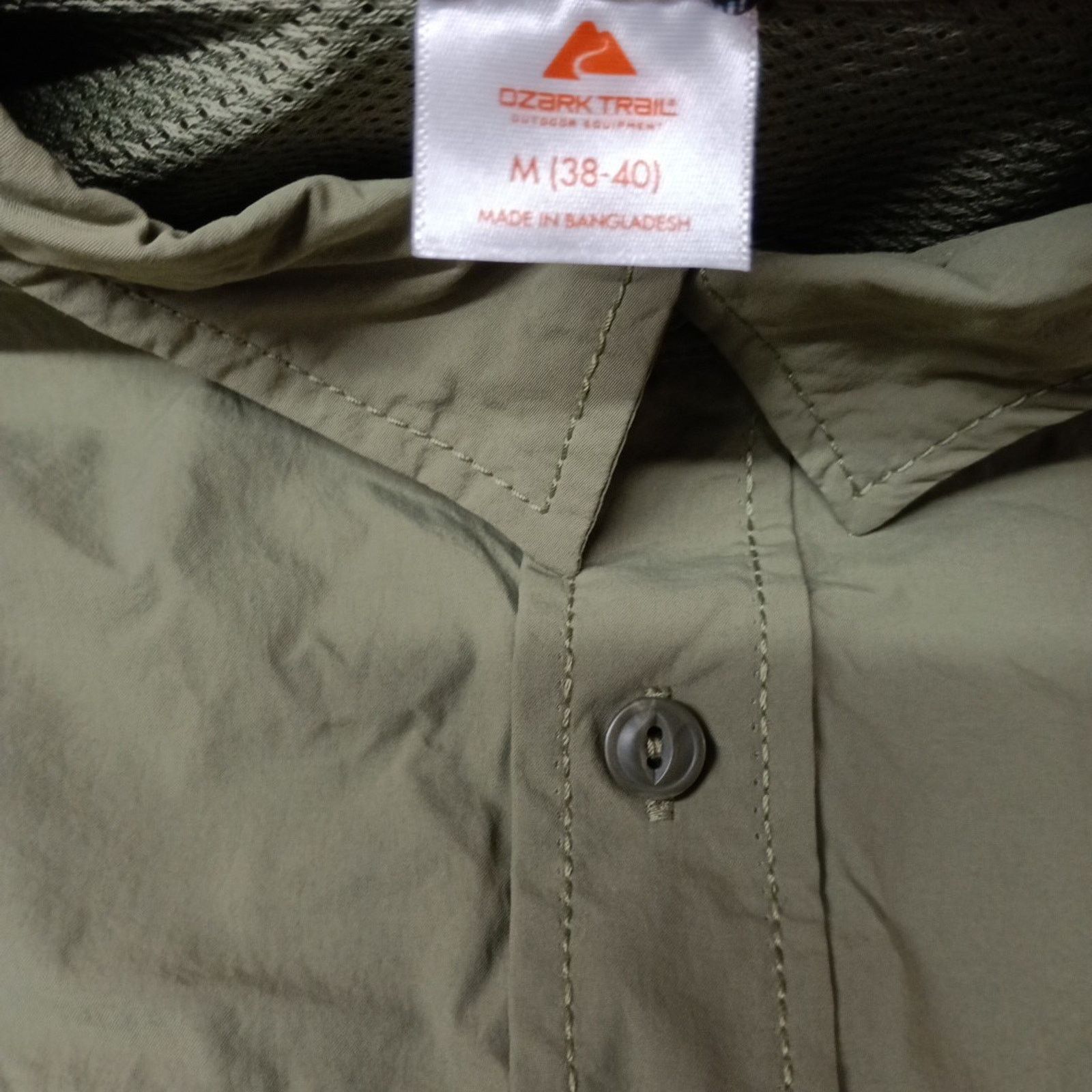 Other Ozark Trail Upstream Shirt Mens M (38-40) Green Nylon Vented Size US M / EU 48-50 / 2 - 5 Thumbnail