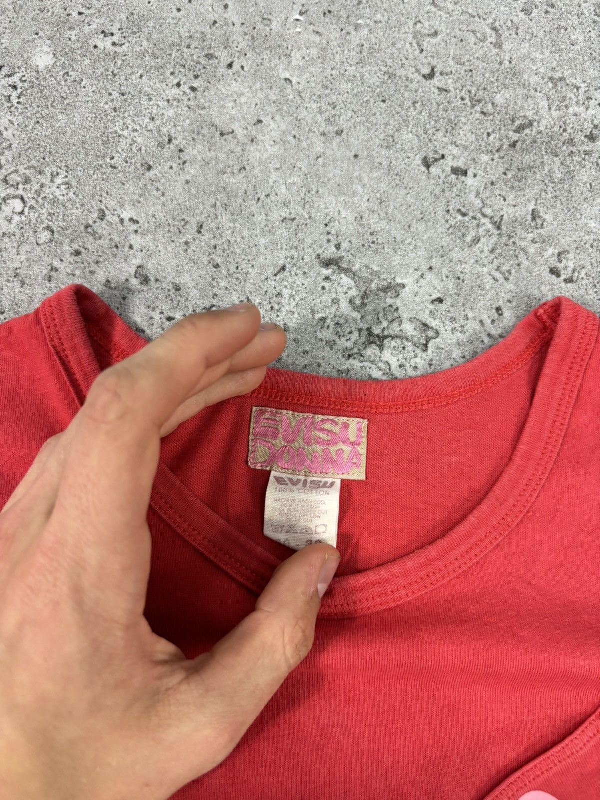Evisu Japan Multipocket Cropped T-Shirt Evisu Donna Y2K Size S / US 4 / IT 40 - 5 Thumbnail