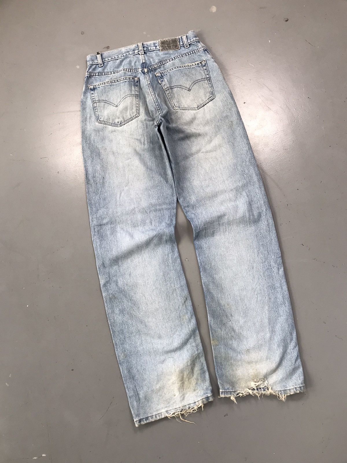 Levi's × Vintage Late 90s vintage Levi’s silver tab denim Size US 31 - 6 Thumbnail