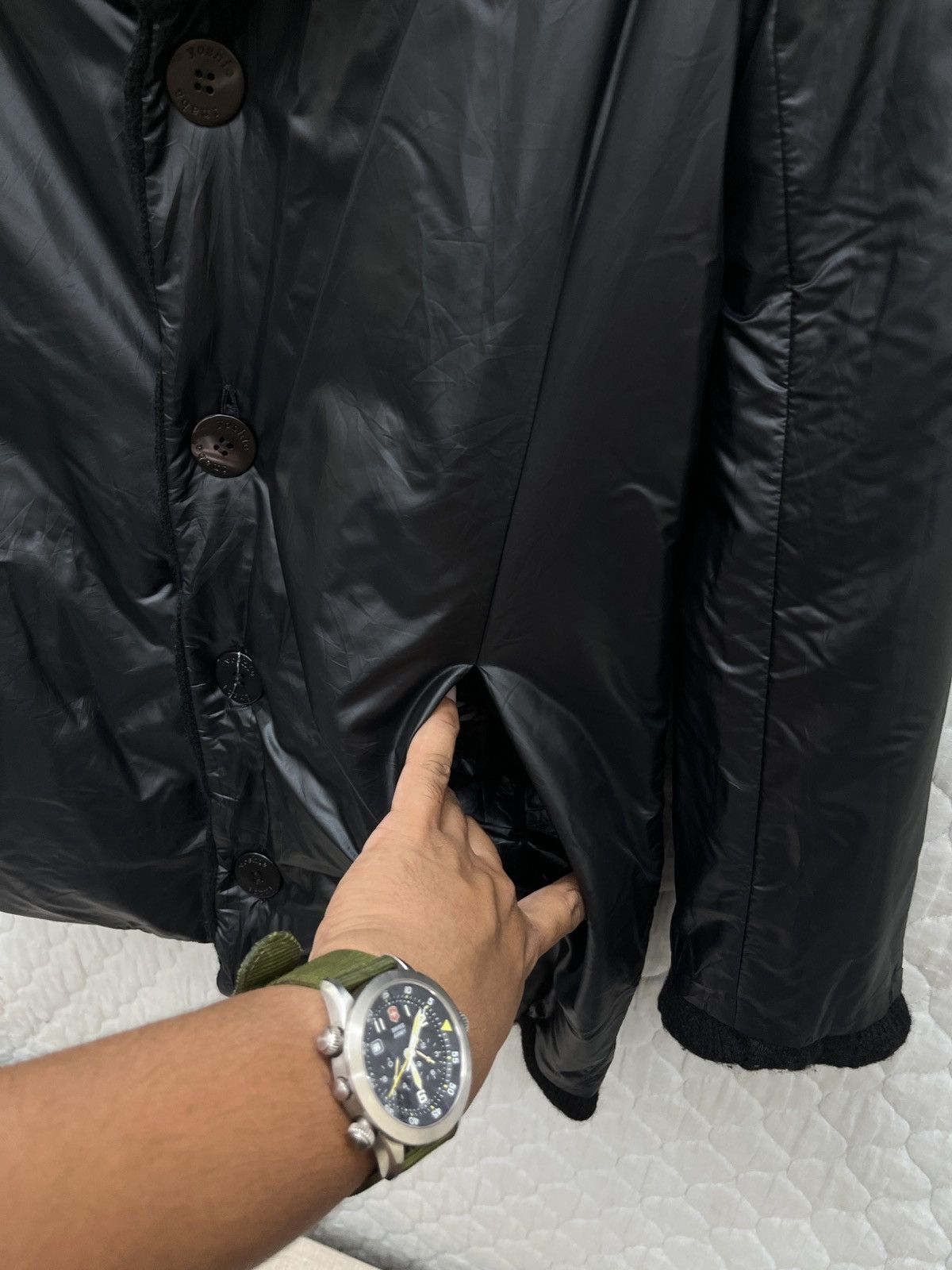 yoshie inaba A(62). YOSHIE INABA REVERSIBLE KNIT NYLON JACKET Size M / US 6-8 / IT 42-44 - 15 Thumbnail