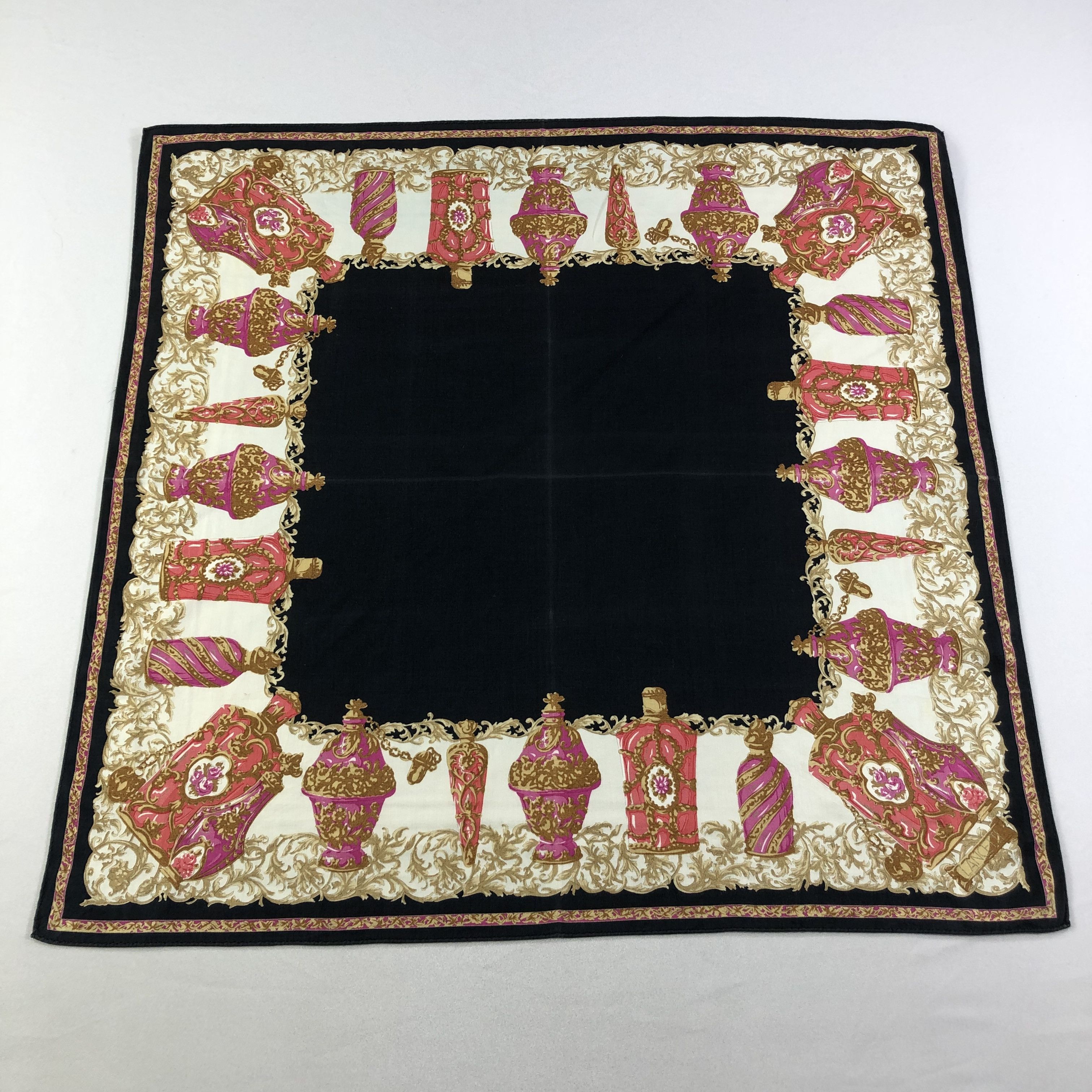Lui di Lancetti Lancetti Baroque Handkerchief Neckerchief Bandana H1762 Size ONE SIZE - 1 Thumbnail