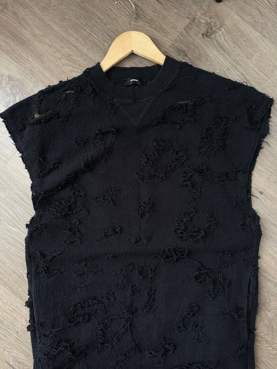 Diesel × Japanese Brand × Vintage Vintage Japanese Diesel Avant Garde Black Womesn Dress Size M / US 6-8 / IT 42-44 - 5 Thumbnail