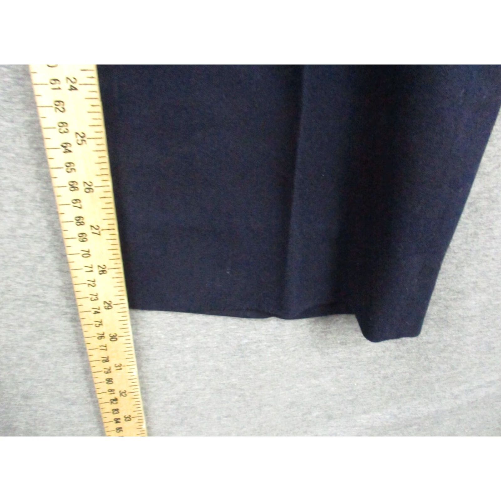 Vintage VINTAGE Corbin Huntington Flannel Pants 34x29 Navy Trousers EUC Mens Straight Wool Front Flat Front Slim Dress Pants Blues 90s Size US 34 / EU 50 - 5 Thumbnail
