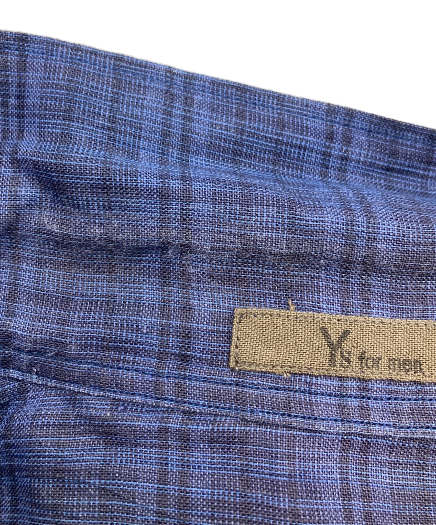 Yohji Yamamoto Checkered Linen Shirt Size US XL / EU 56 / 4 - 7 Thumbnail