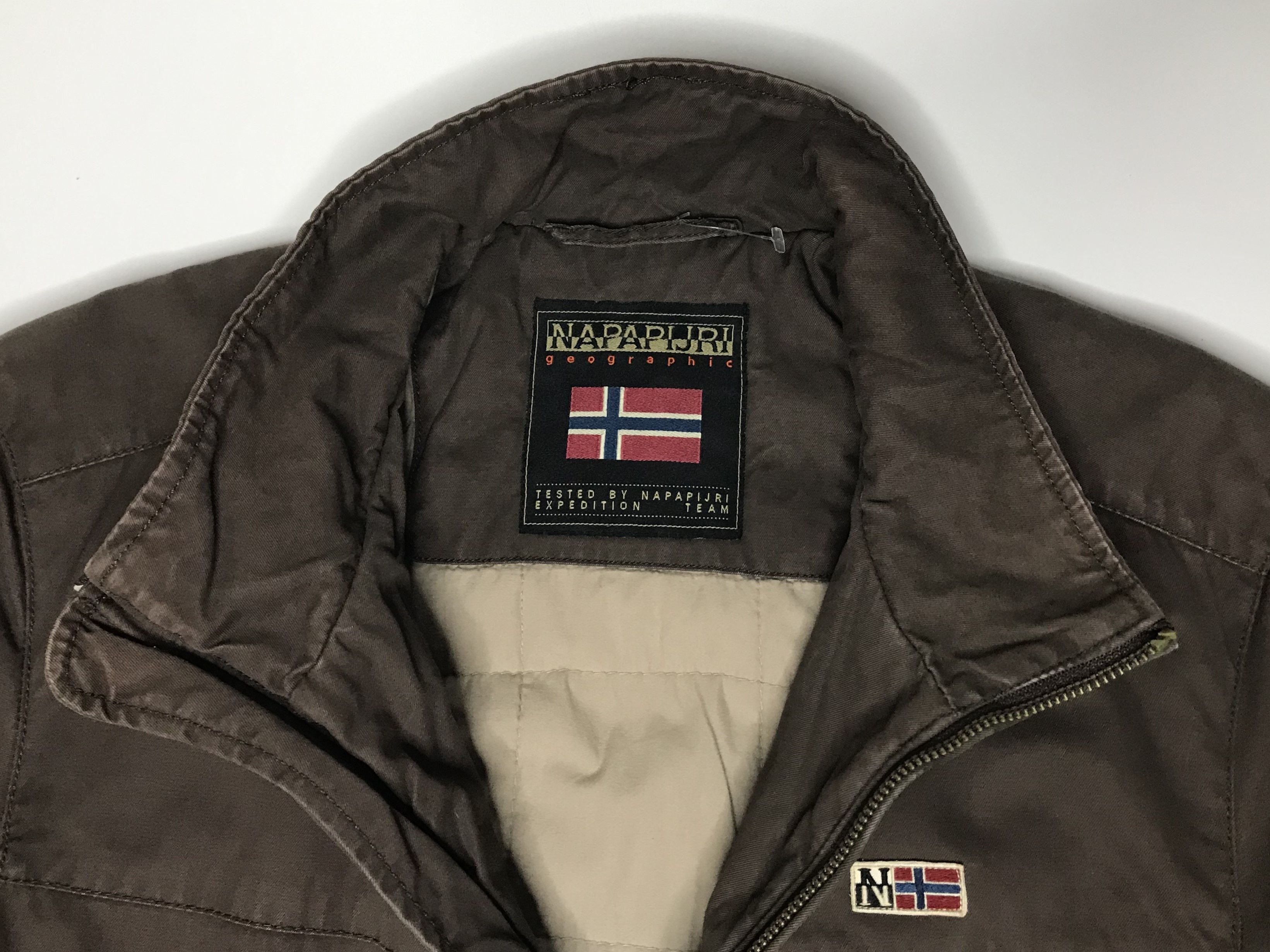Napapijri Napapijri Mens Zip Jacket Sz L Size US L / EU 52-54 / 3 - 6 Thumbnail